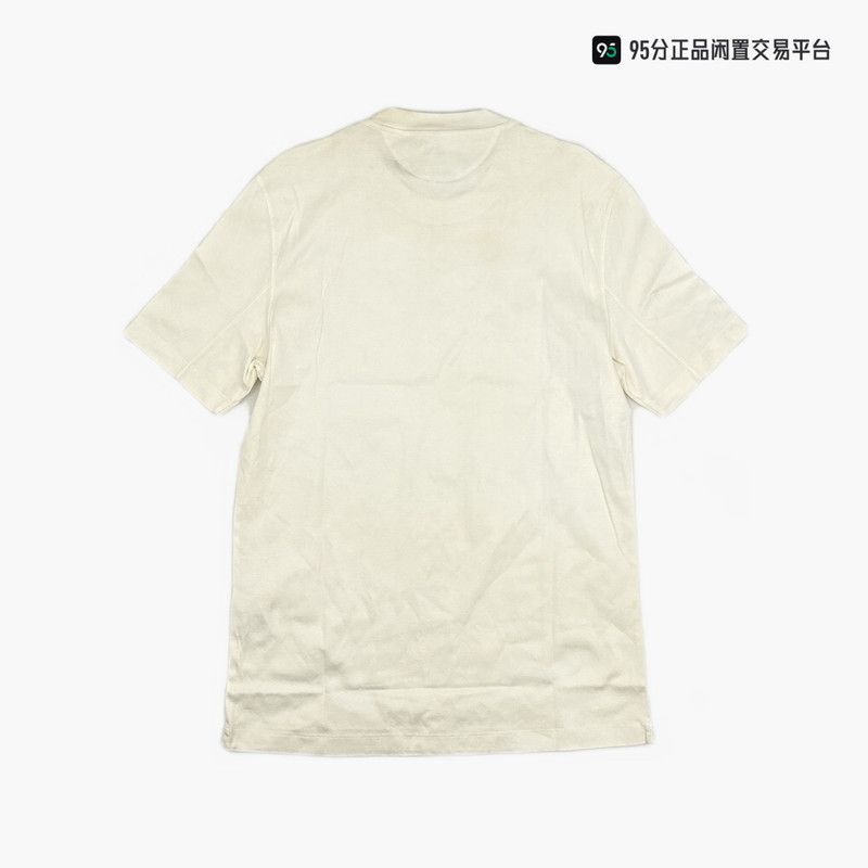 Brunello Cucinelli Brunello Cucinelli SS23 Men's White Short-Sleeve T-Shirt Size US M / EU 48-50 / 2 - 2 Thumbnail