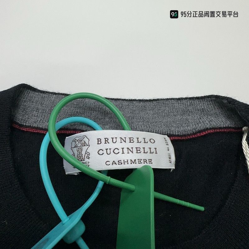 Brunello Cucinelli Brunello Cucinelli FW21 Crewneck Wool Sweater Size US S / EU 44-46 / 1 - 5 Thumbnail
