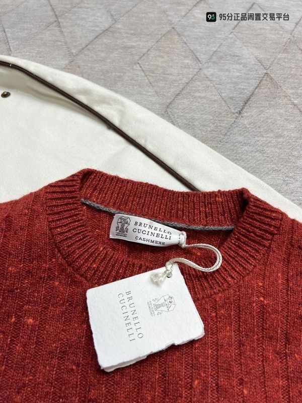Brunello Cucinelli Brunello Cucinelli Unisex Cable Knit Cashmere Blend Sweater Size US M / EU 48-50 / 2 - 4 Thumbnail