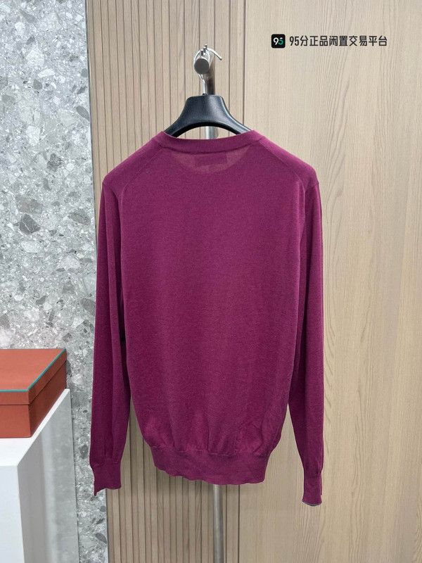 Brunello Cucinelli Brunello Cucinelli Men's Henley Collar Knit Shirt Size US M / EU 48-50 / 2 - 4 Thumbnail