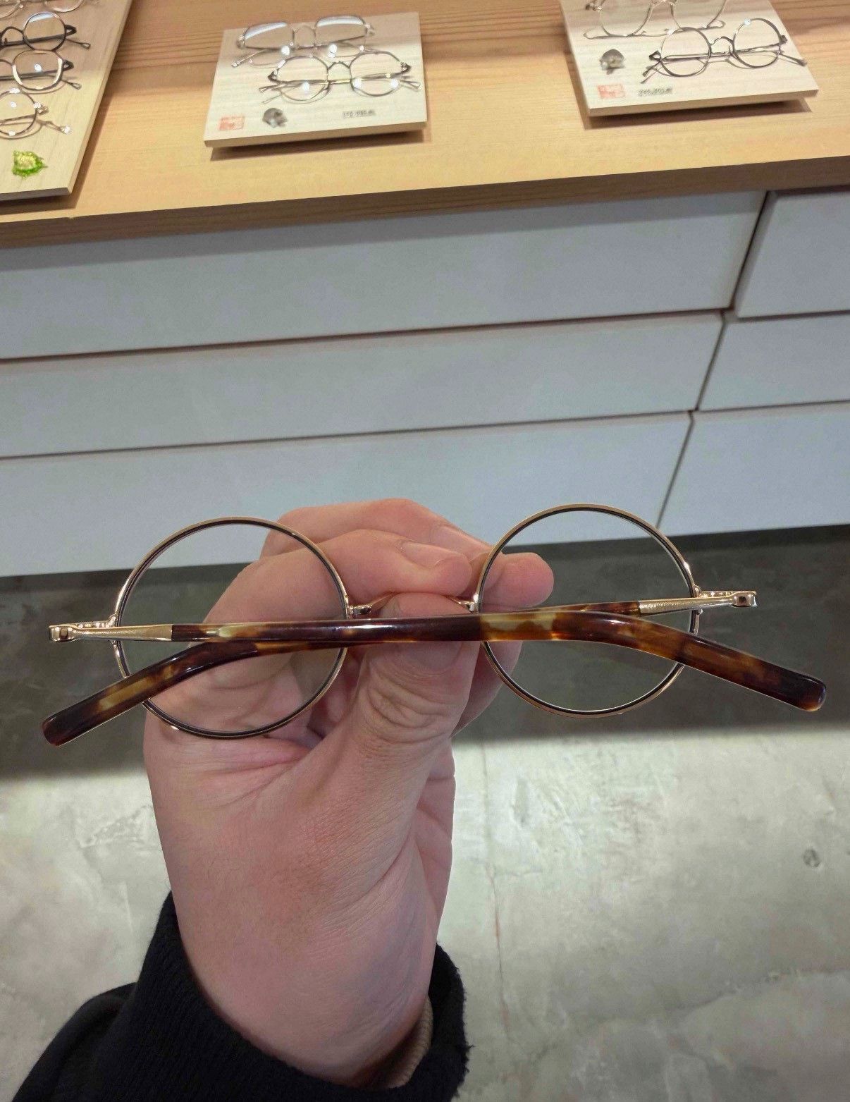 Other KameManNen KMN-775PA Retro Eyeglass Frame Size ONE SIZE - 6 Thumbnail