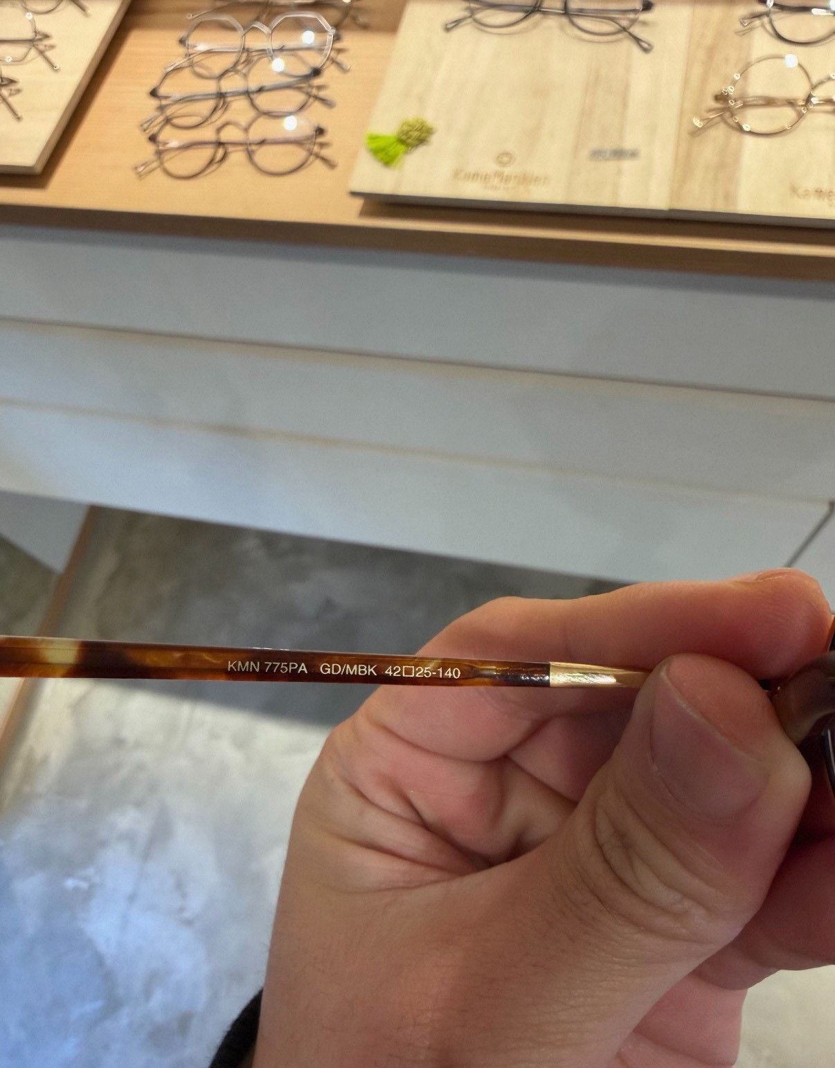 Other KameManNen KMN-775PA Retro Eyeglass Frame Size ONE SIZE - 4 Thumbnail
