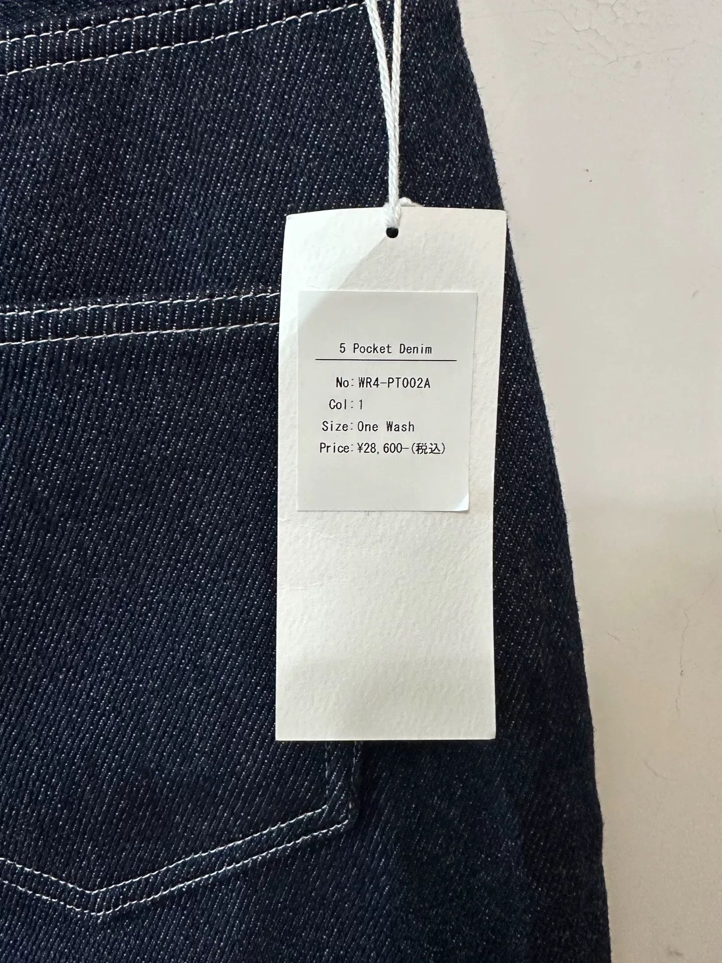 Other WELCOME RAIN 25AW 5 Pocket Denim Size US 26 / EU 42 - 3 Thumbnail