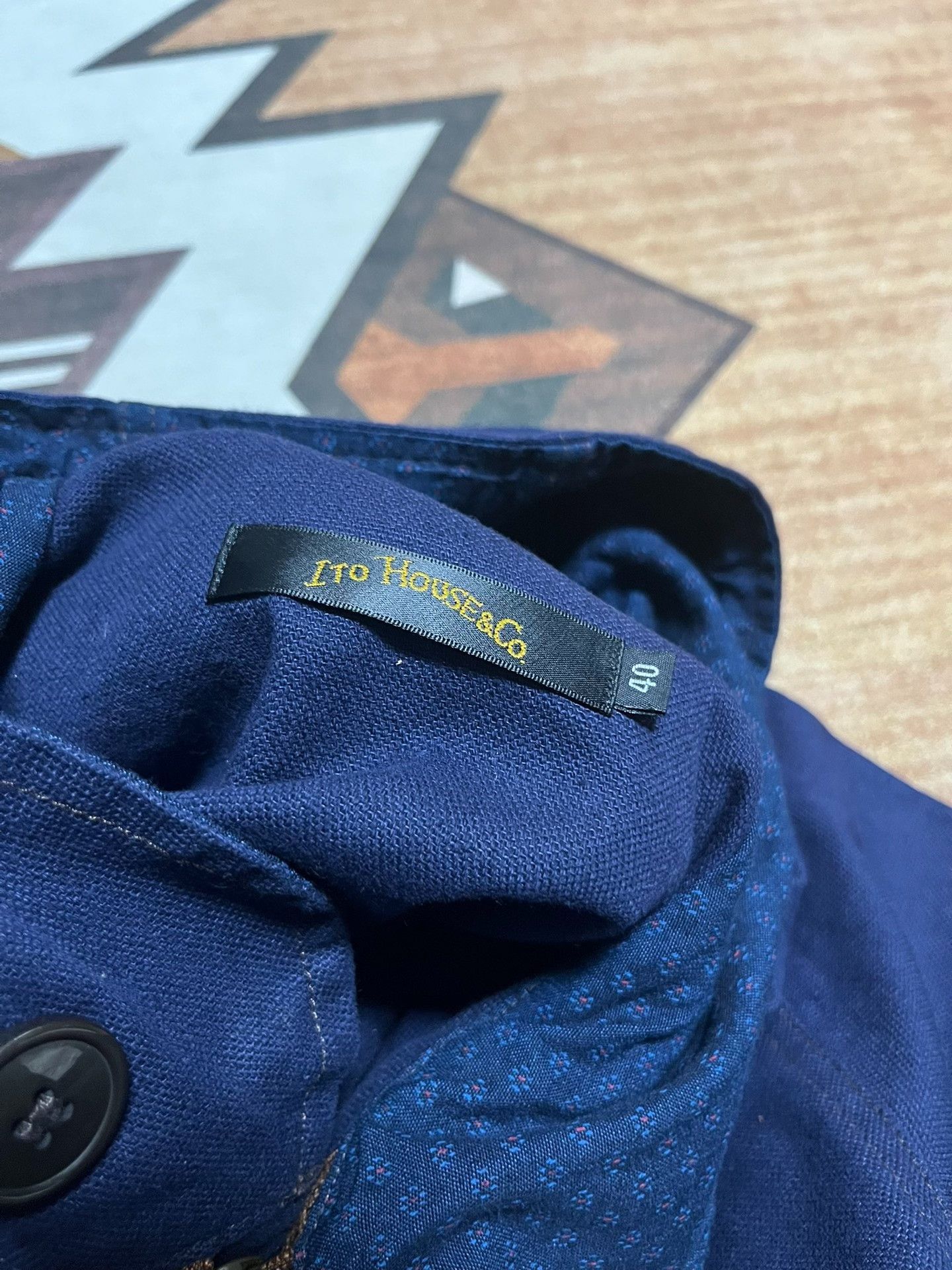 Other ITOHOUSE French Ink Blue Cotton Linen Parka Size US XXS / EU 40 - 3 Thumbnail