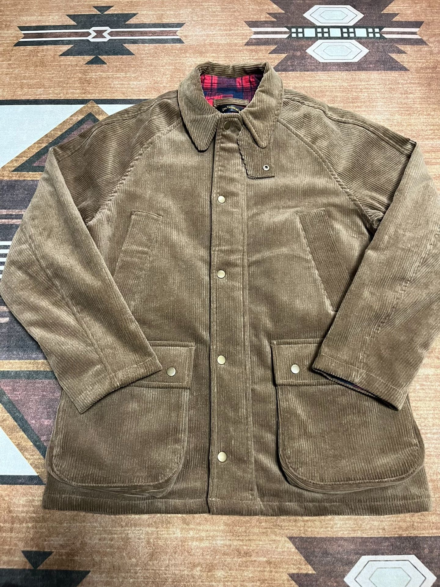 Other ITOHOUSE Khaki Heavyweight Corduroy Trench Coat Size US XS / EU 42 / 0 - 2 Thumbnail