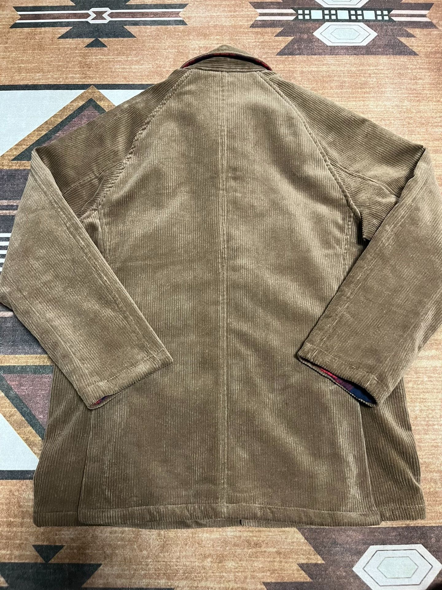 Other ITOHOUSE Khaki Heavyweight Corduroy Trench Coat Size US XS / EU 42 / 0 - 3 Thumbnail