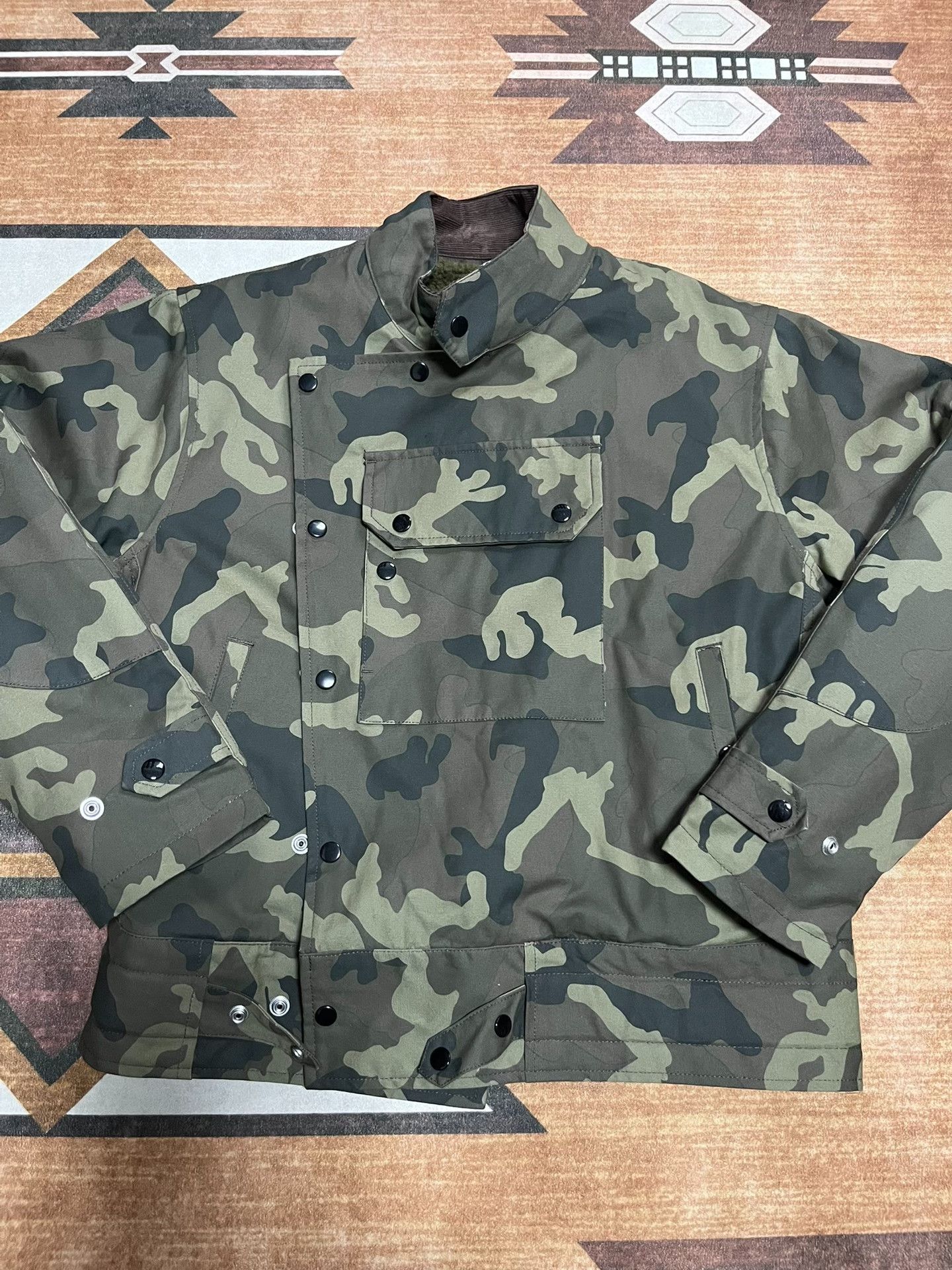 Other ITOHOUE Camo Swiss Moto Jacket Removable Liner Size US XXS / EU 40 - 2 Thumbnail