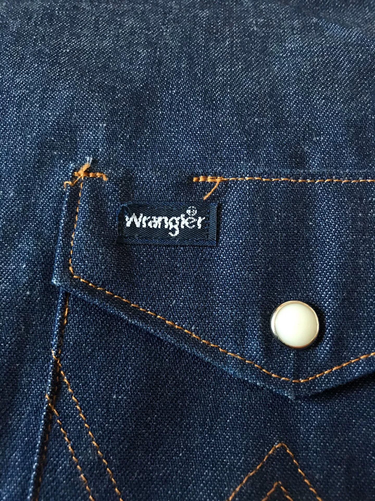 Wrangler Wrangler 70127MW Western Denim Shirt Size US M / EU 48-50 / 2 - 7 Thumbnail