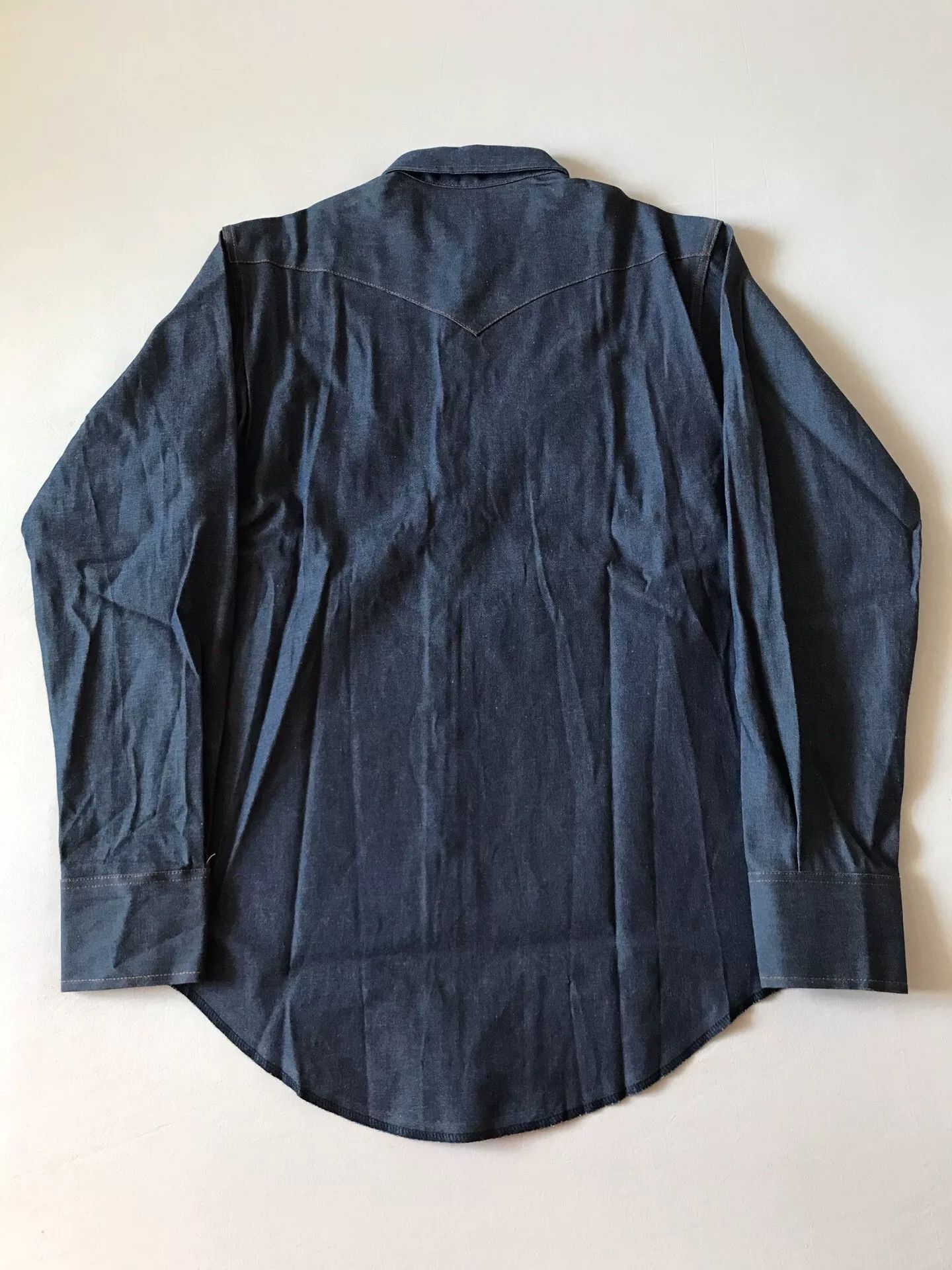 Wrangler Wrangler 70127MW Western Denim Shirt Size US M / EU 48-50 / 2 - 2 Thumbnail