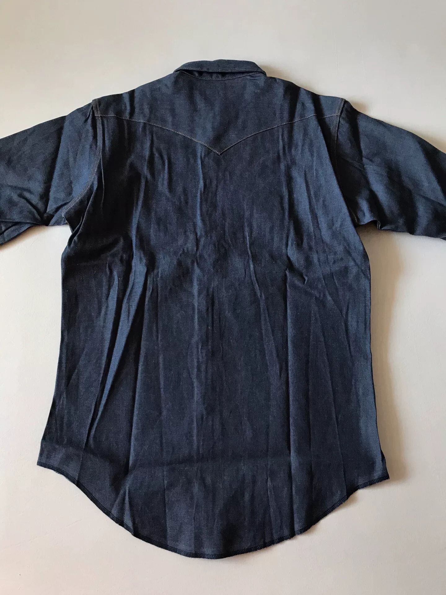 Wrangler Wrangler 70127MW Western Denim Shirt Size US M / EU 48-50 / 2 - 4 Thumbnail