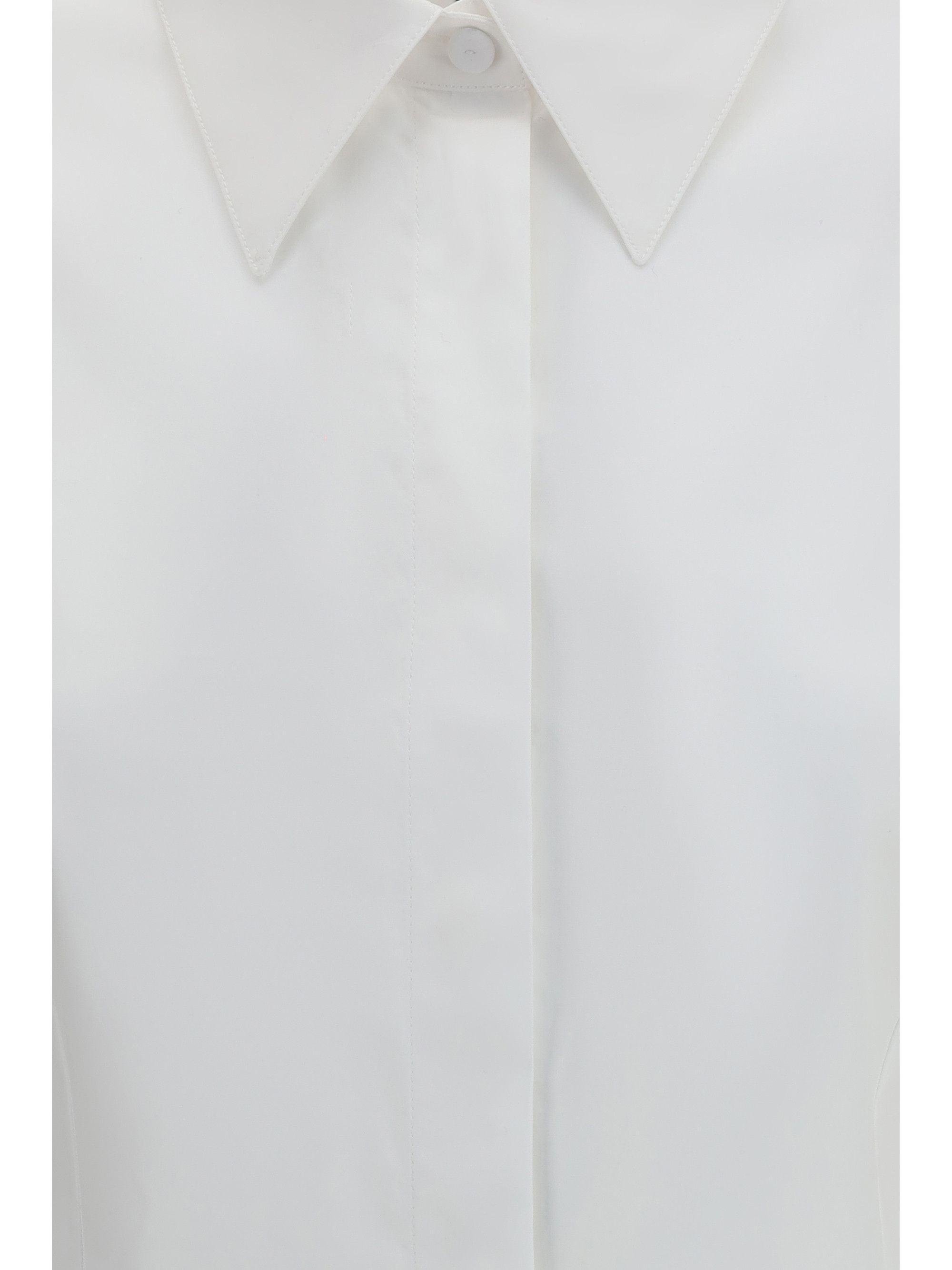 Gabriela Hearst Jataya Fitted Cotton Shirt Size M / US 6-8 / IT 42-44 - 3 Thumbnail