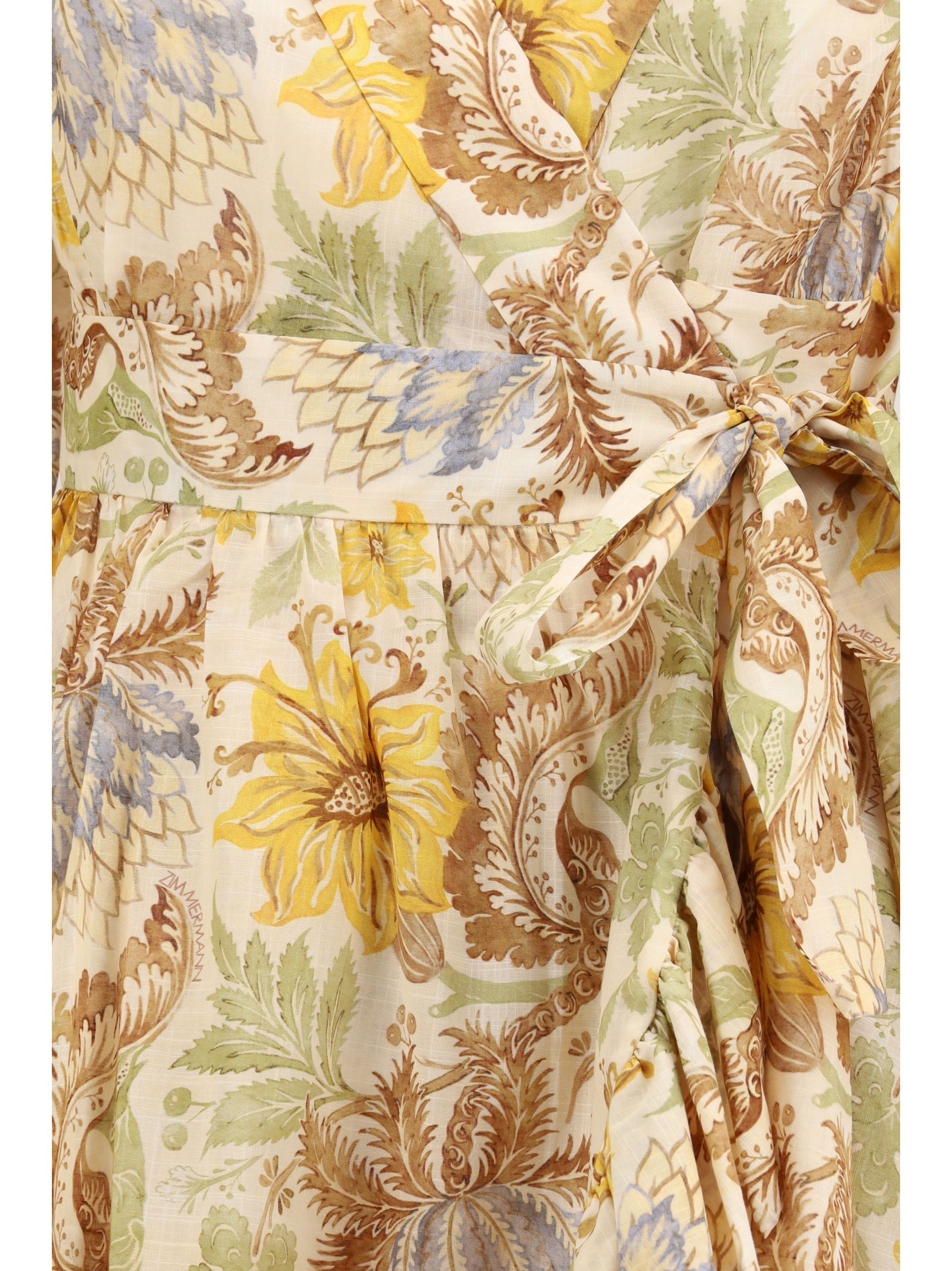 Zimmermann Daylight wrap mini Dress Size S / US 4 / IT 40 - 3 Thumbnail
