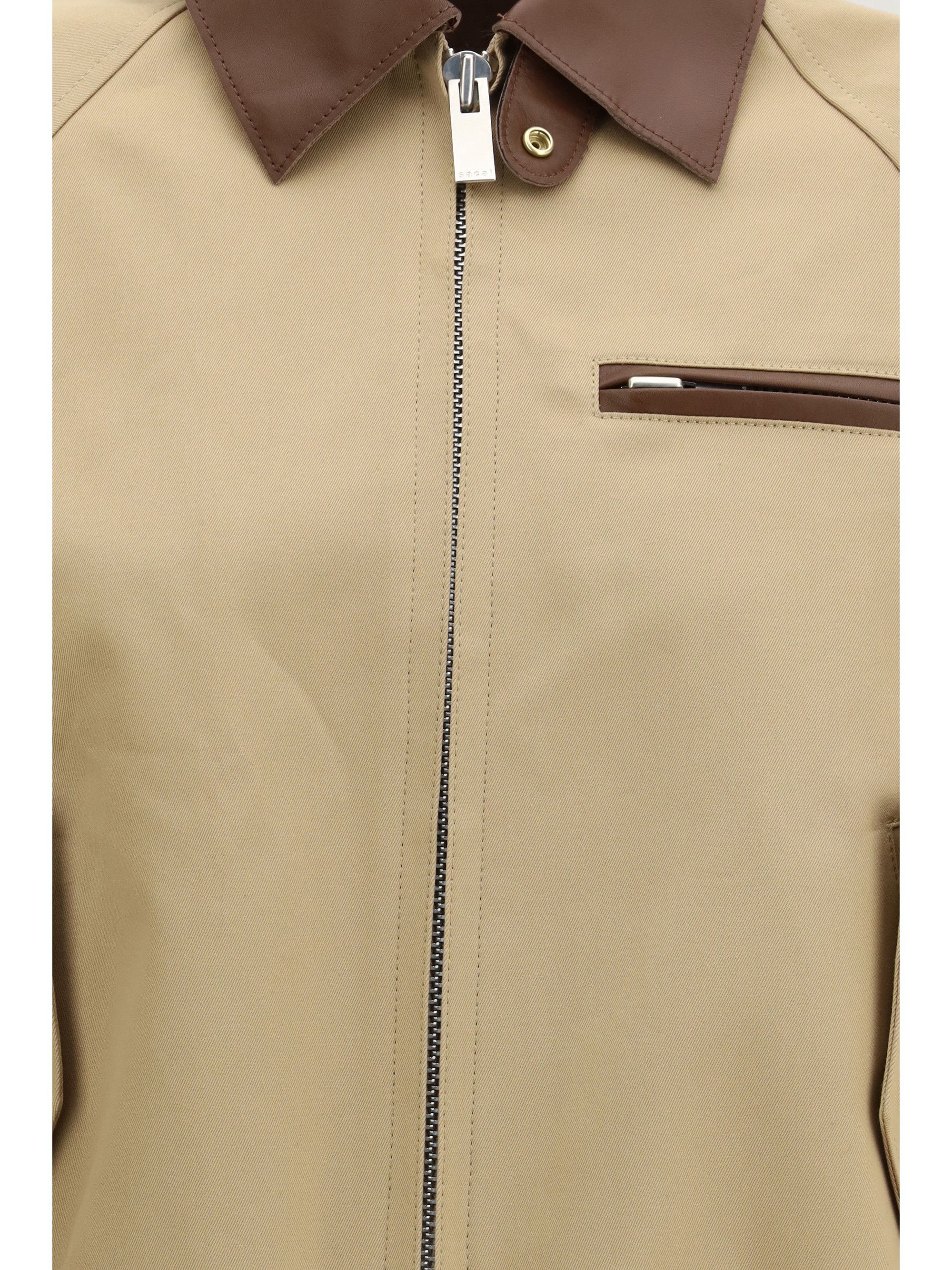 Sacai Cotton Jacket Size M / US 6-8 / IT 42-44 - 3 Thumbnail