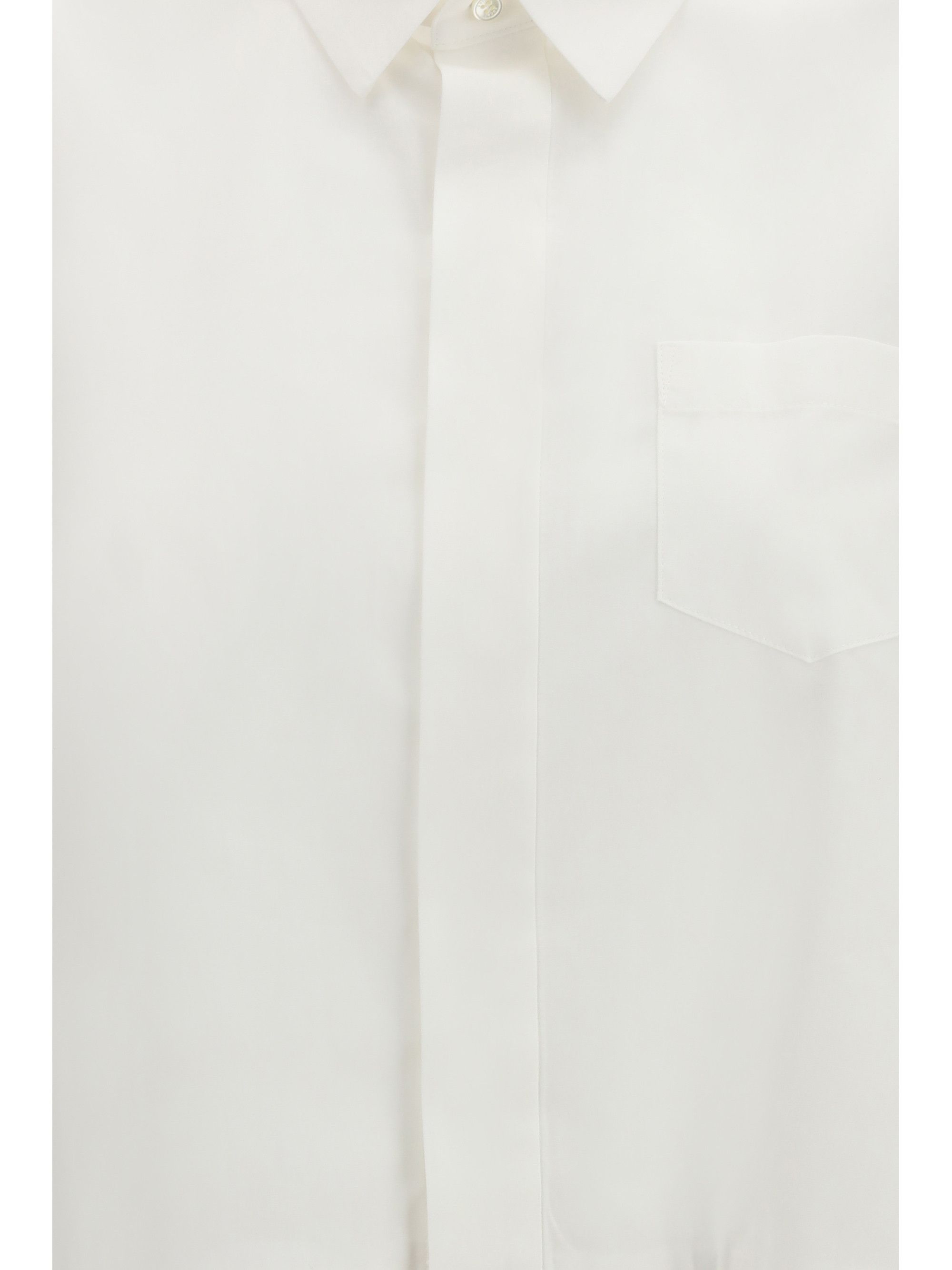 Sacai Cropped cotton Shirt Size S / US 4 / IT 40 - 3 Thumbnail