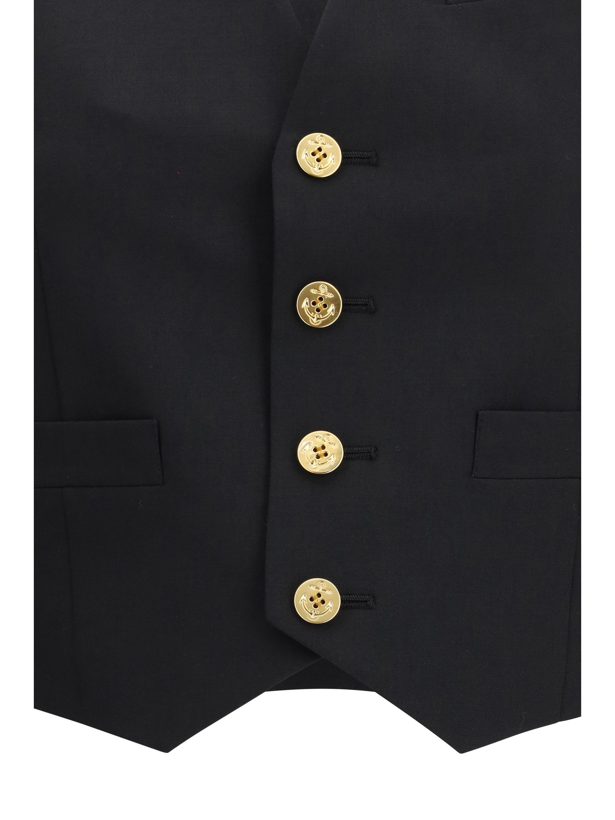 Sacai Twill Vest Size S / US 4 / IT 40 - 3 Thumbnail