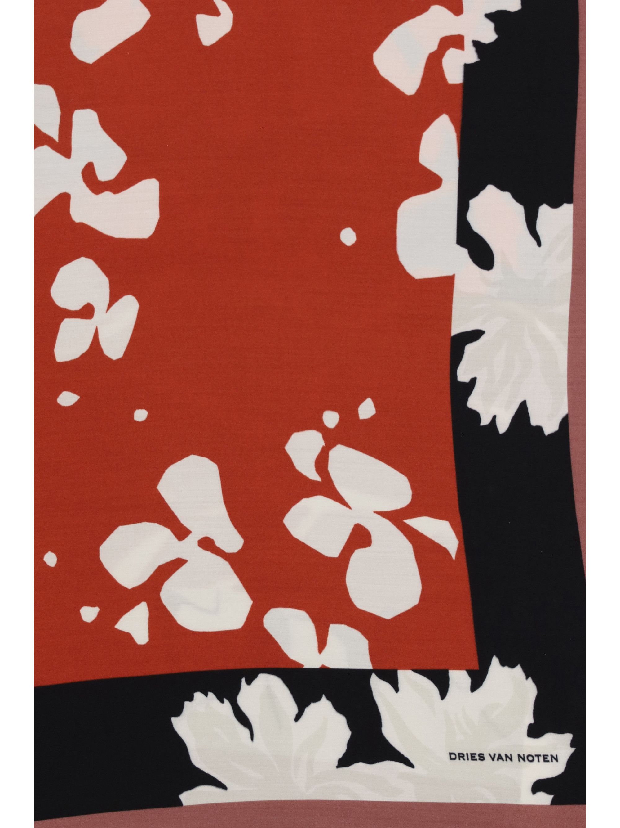 Dries Van Noten Printed viscose Scarf Size ONE SIZE - 3 Thumbnail