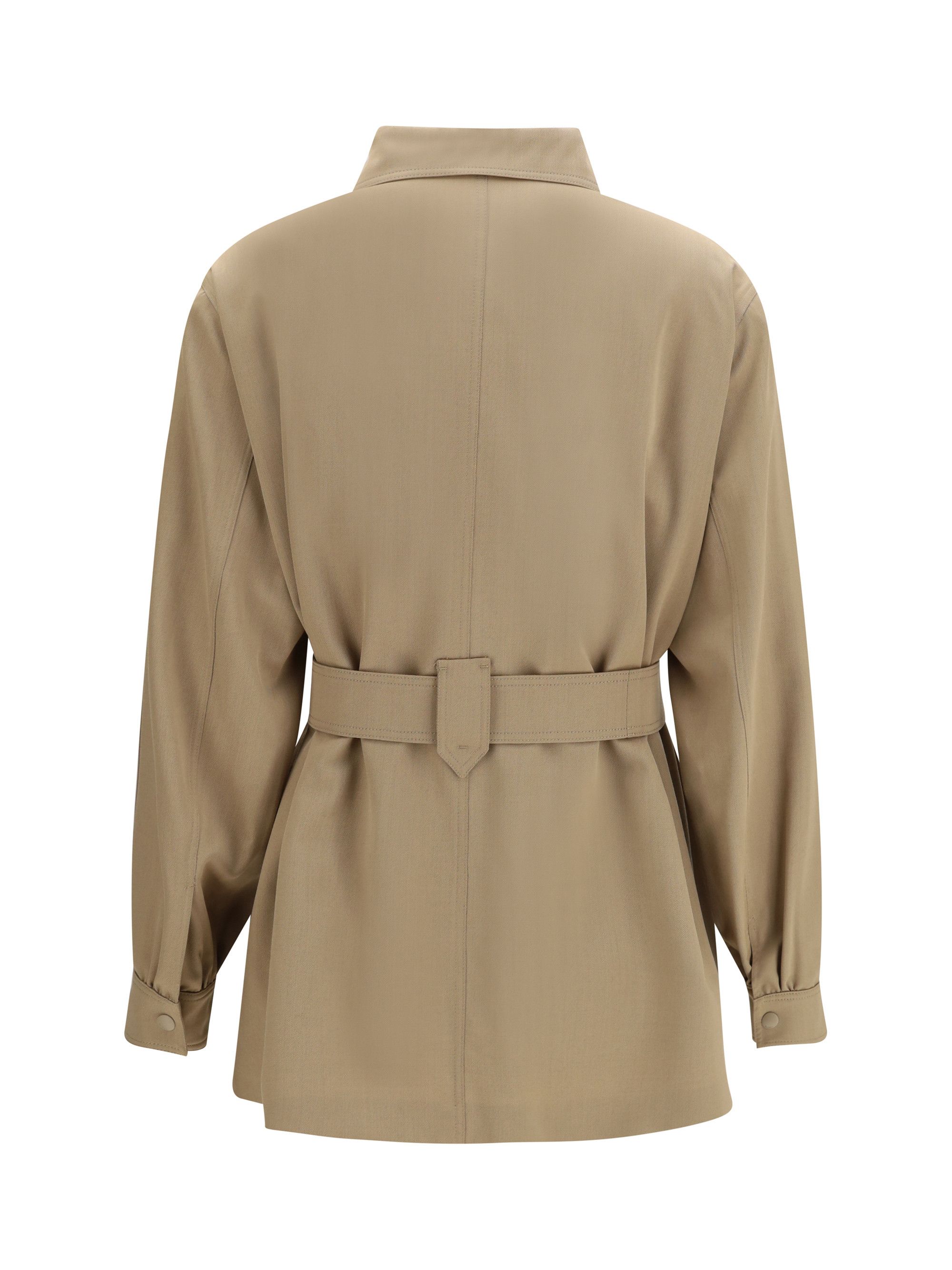 Max Mara Virgin wool Jacket-shirt Size M / US 6-8 / IT 42-44 - 2 Thumbnail
