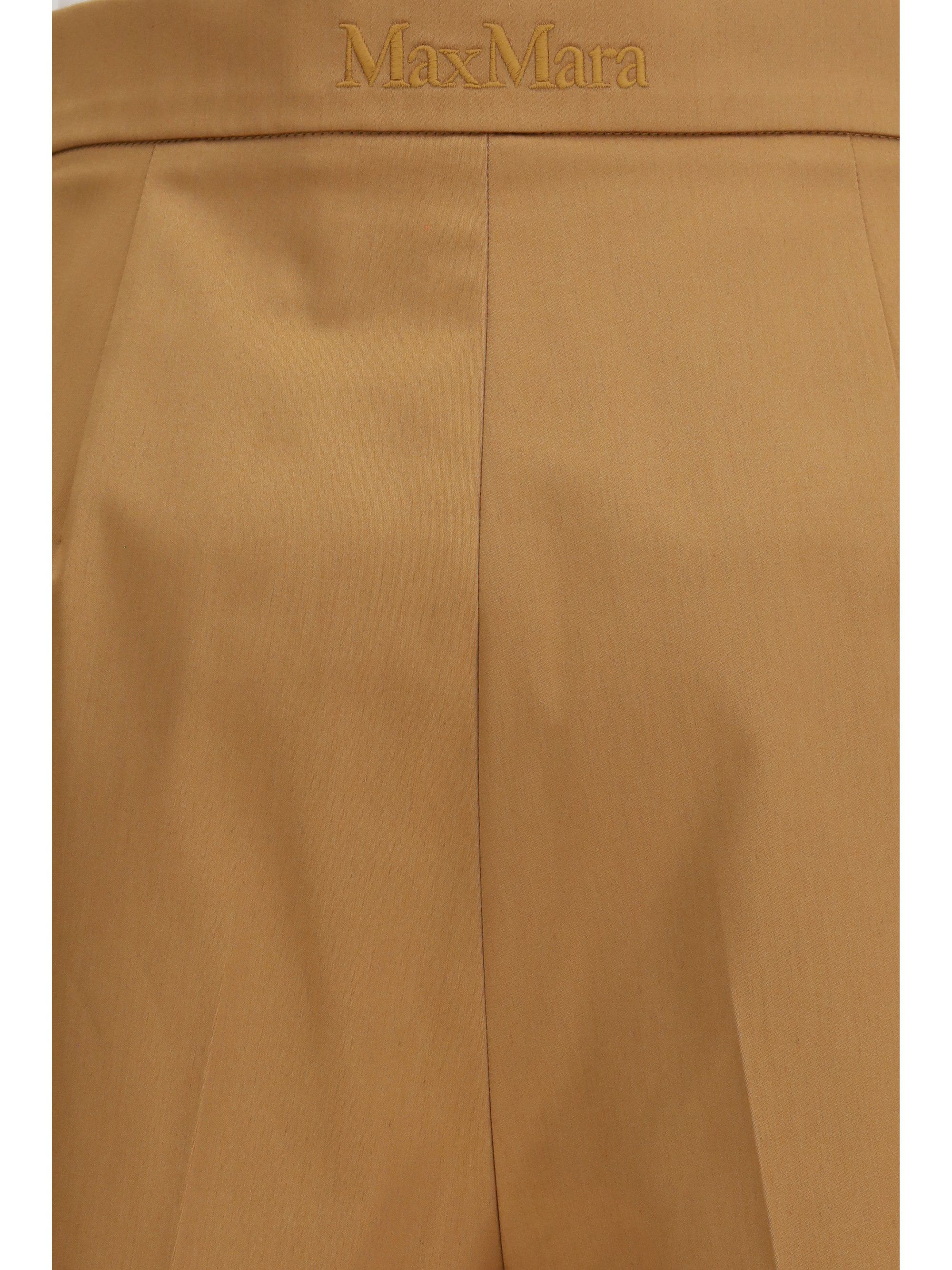 Max Mara Stretch cotton satin Shorts Size 30" / US 8 / IT 44 - 3 Thumbnail