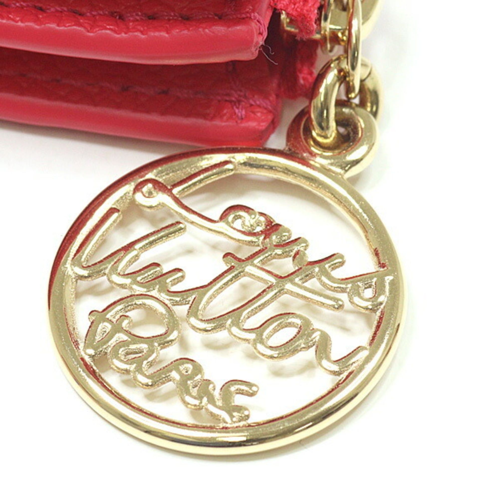 Louis Vuitton Louis Vuitton Portefeuille Lisa Monogram Empreinte Strawberry Pink M28271 Unused Size ONE SIZE - 4 Thumbnail