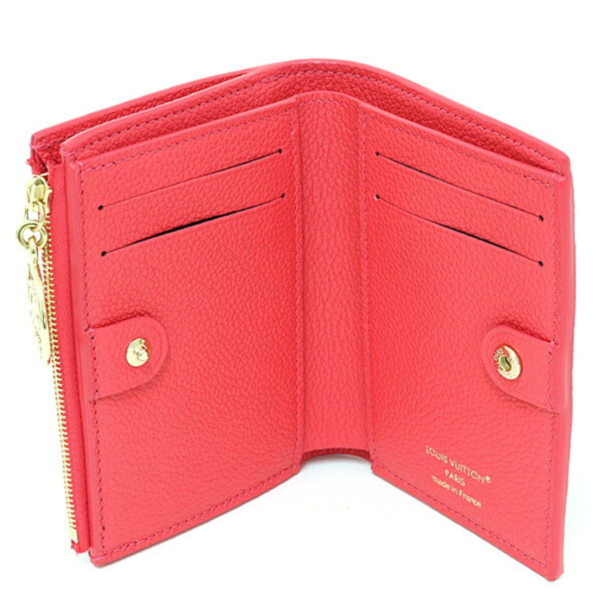 Louis Vuitton Louis Vuitton Portefeuille Lisa Monogram Empreinte Strawberry Pink M28271 Unused Size ONE SIZE - 2 Thumbnail