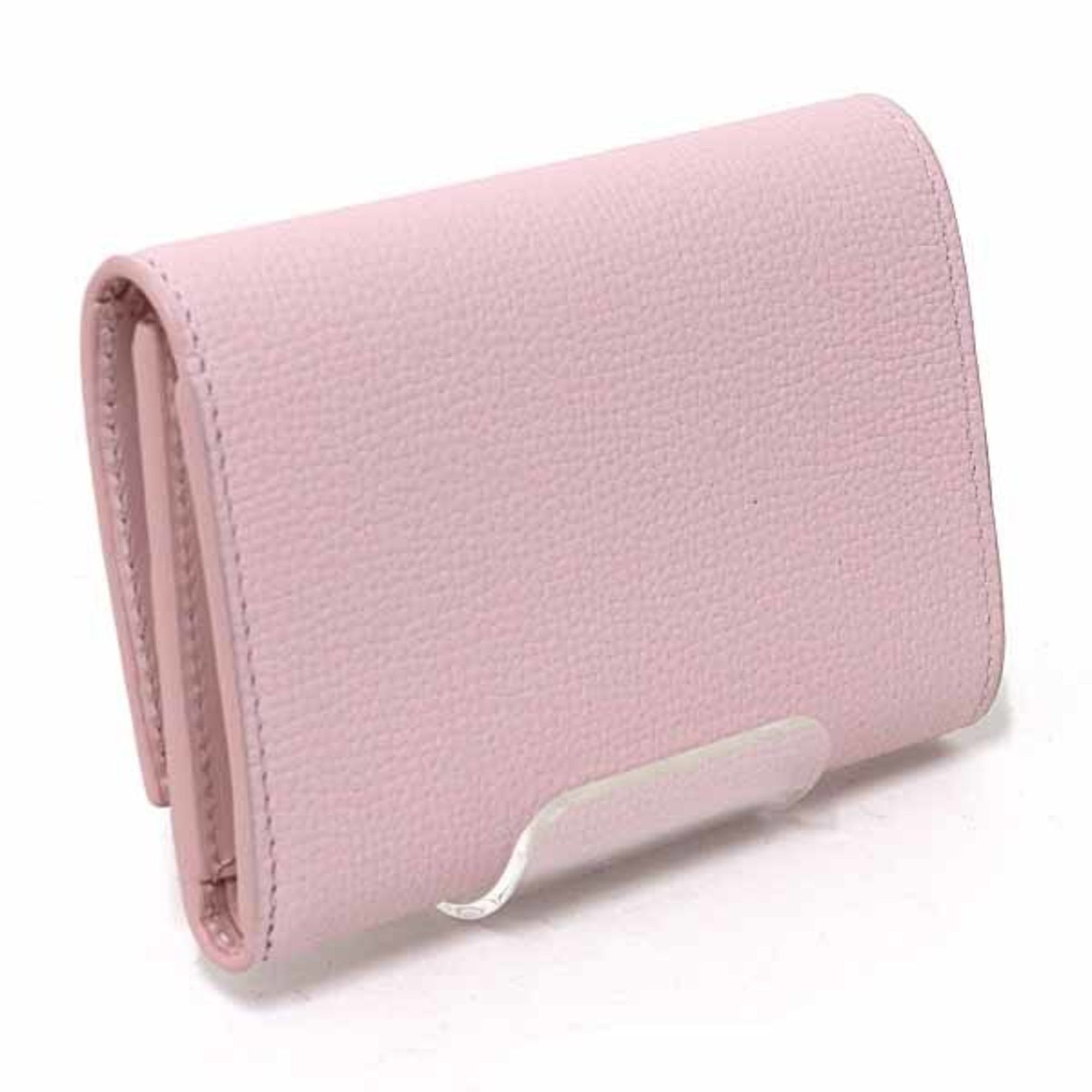 Loewe Loewe Anagram Vertical Wallet Small Tri-fold Pebble Grain Calf C821S33X12 Blossom Size ONE SIZE - 3 Thumbnail