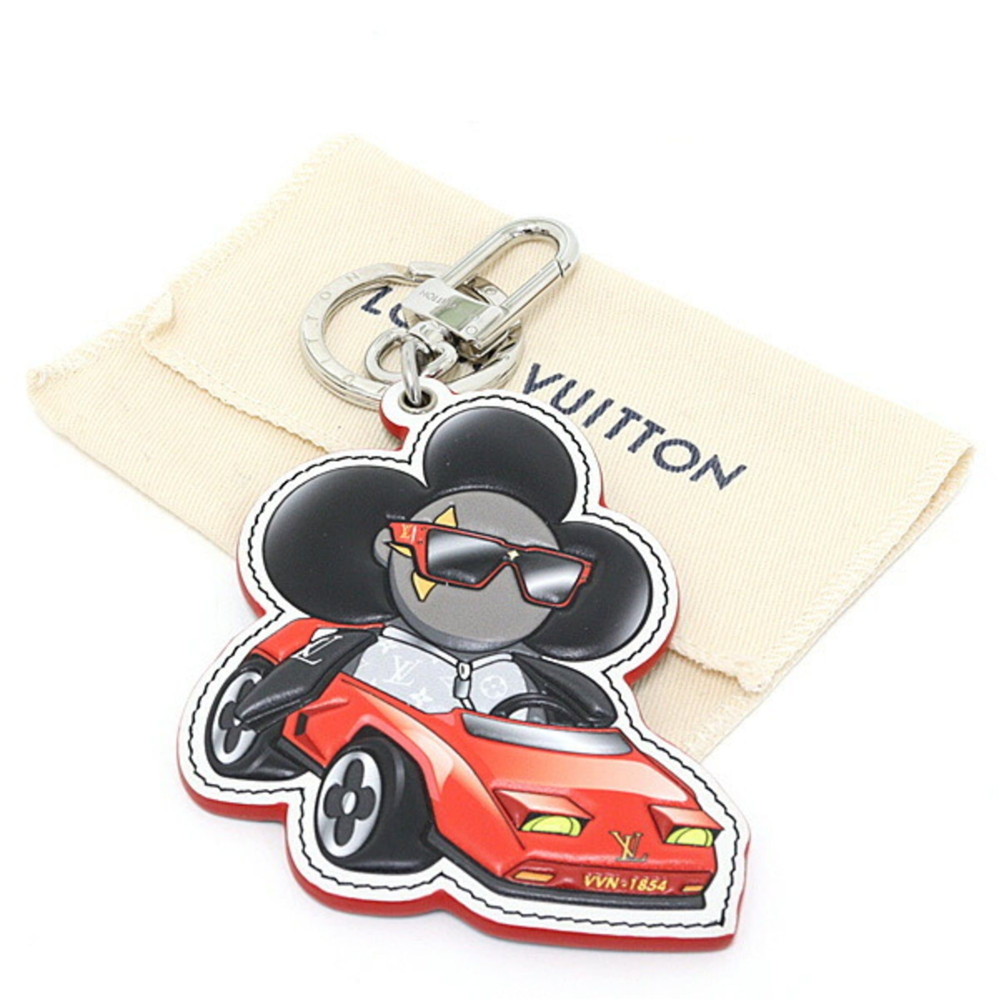 Louis Vuitton Louis Vuitton Keychain Sporty Car Vivienne M00960 Bag Charm Monogram Eclipse S Size ONE SIZE - 6 Thumbnail