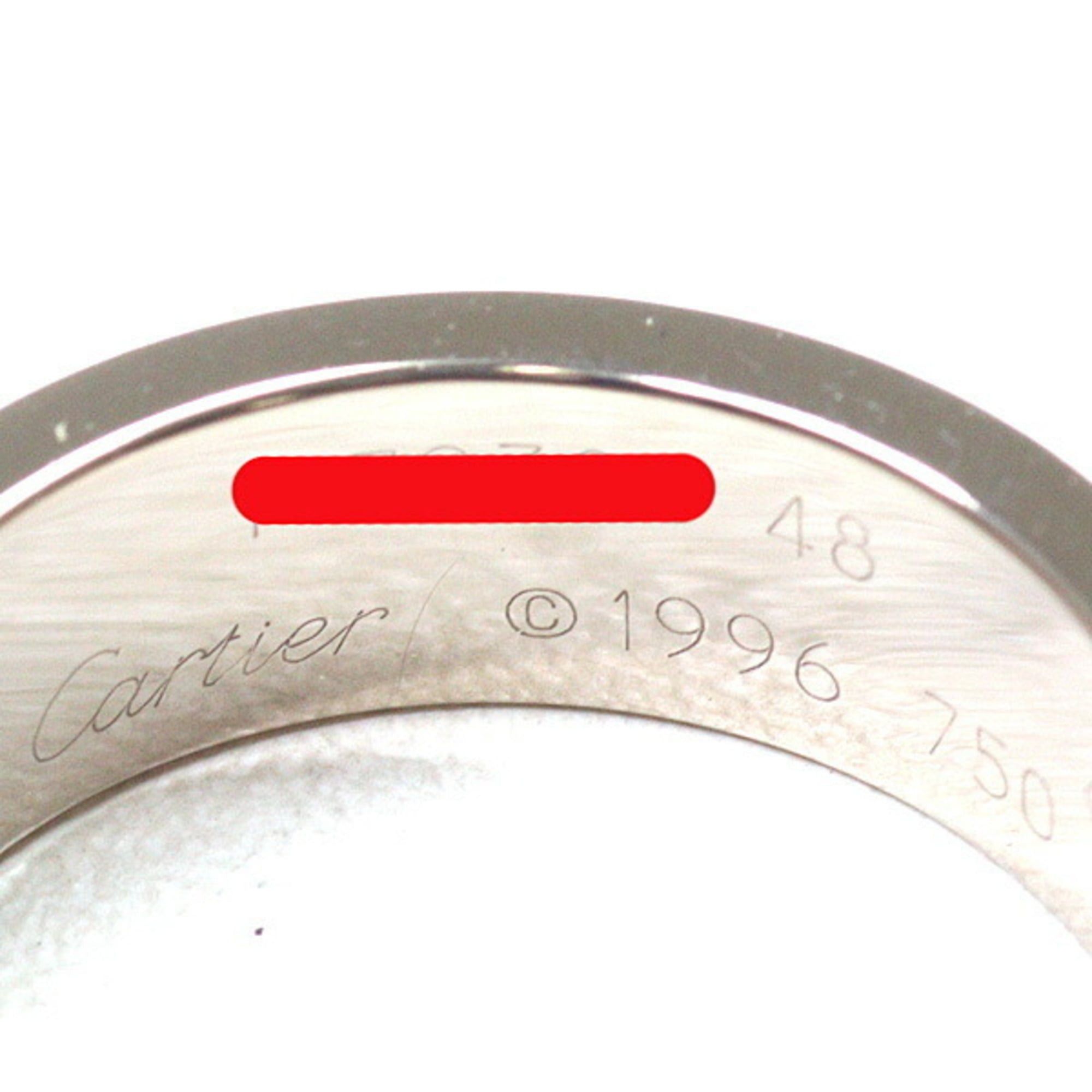 Cartier Cartier Love Ring Classic Model 18KWG #48 (actual size 7.5) Width 5.5mm 750WG Refinished Size ONE SIZE - 3 Thumbnail