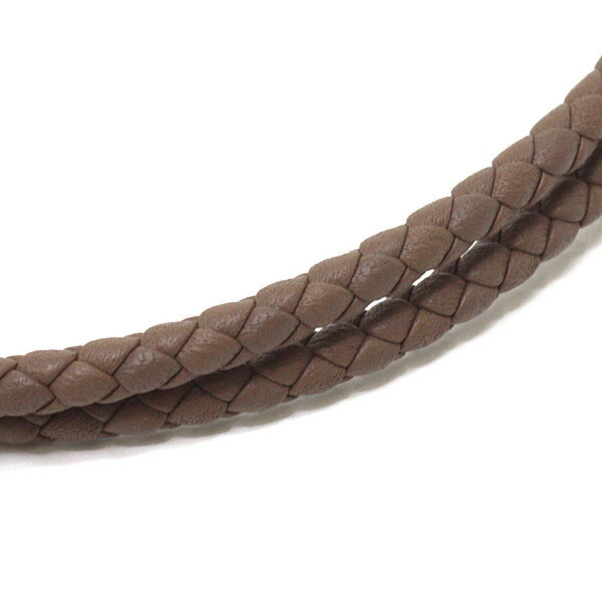 Hermes Hermes Leather Bracelet Glenan Double Tour Etoupe Size ONE SIZE - 6 Thumbnail