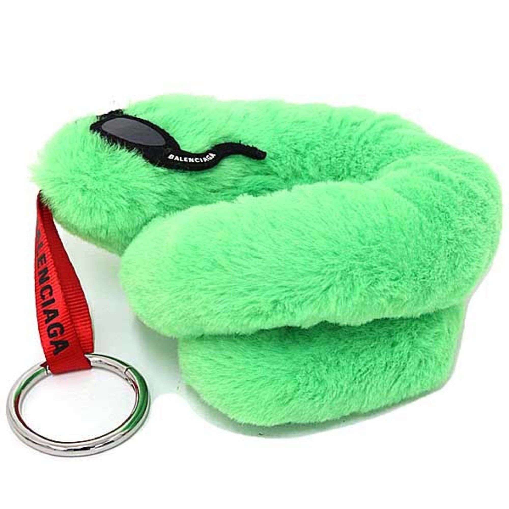 Balenciaga Balenciaga Snake Keyring Keychain Bag Charm Green Size ONE SIZE - 4 Thumbnail