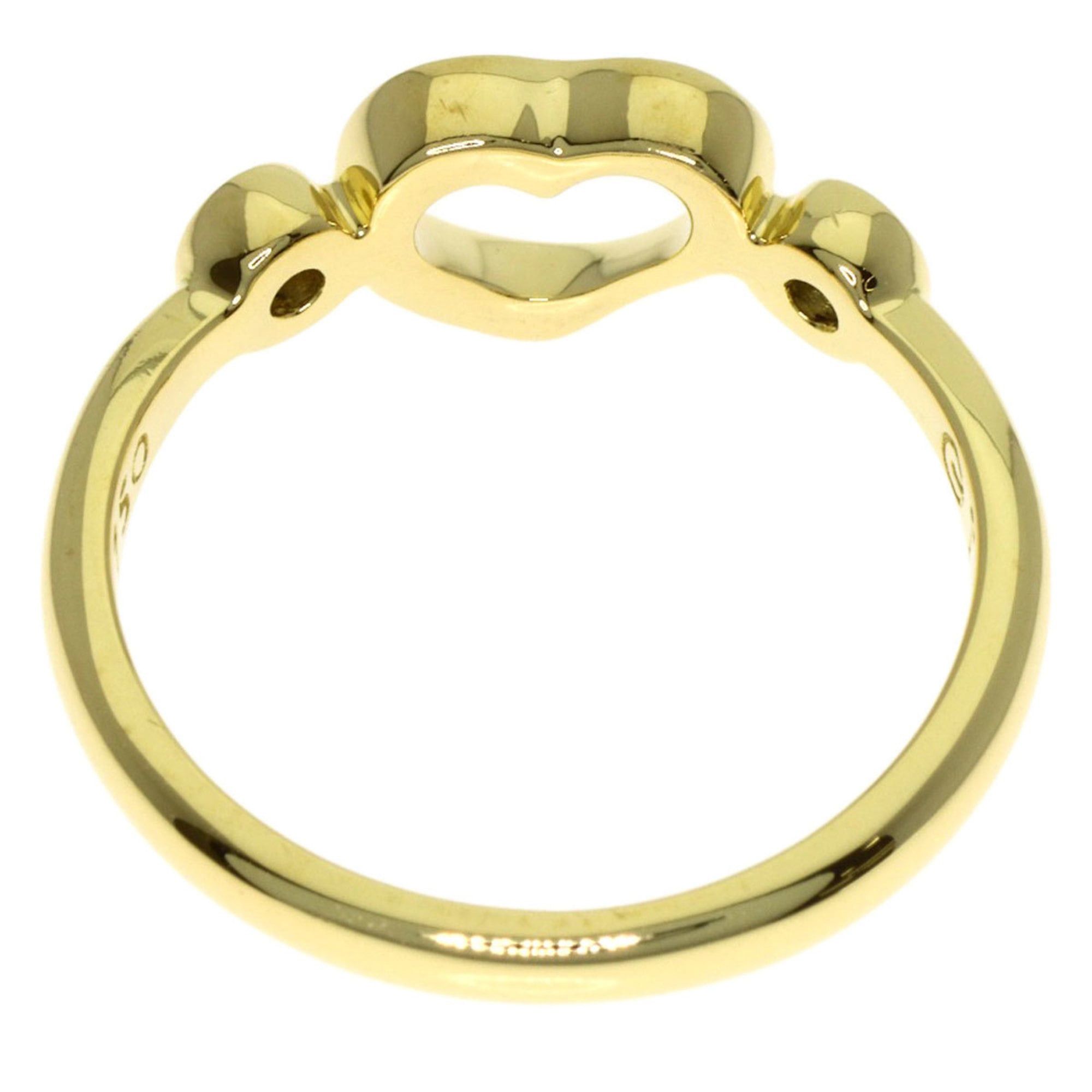 Tiffany & Co. Tiffany & Co. Open Heart Diamond Ring, 18K Yellow Gold, Women's. Size ONE SIZE - 4 Thumbnail
