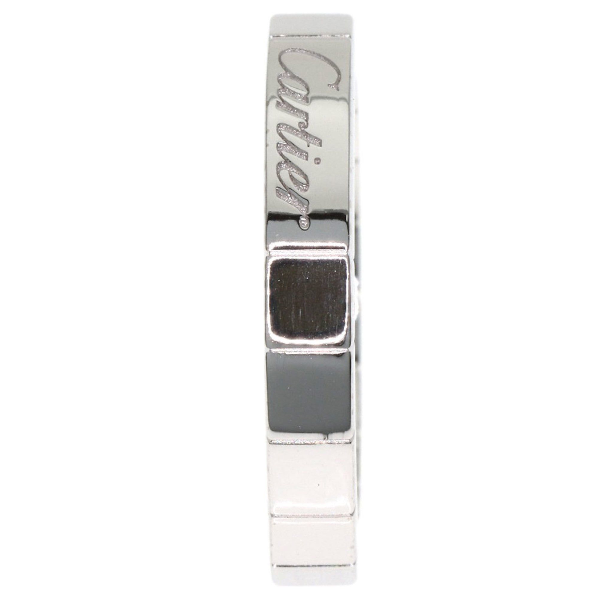 Cartier Cartier Lanieres #48 Ring, 18K White Gold, Women's. Size ONE SIZE - 3 Thumbnail