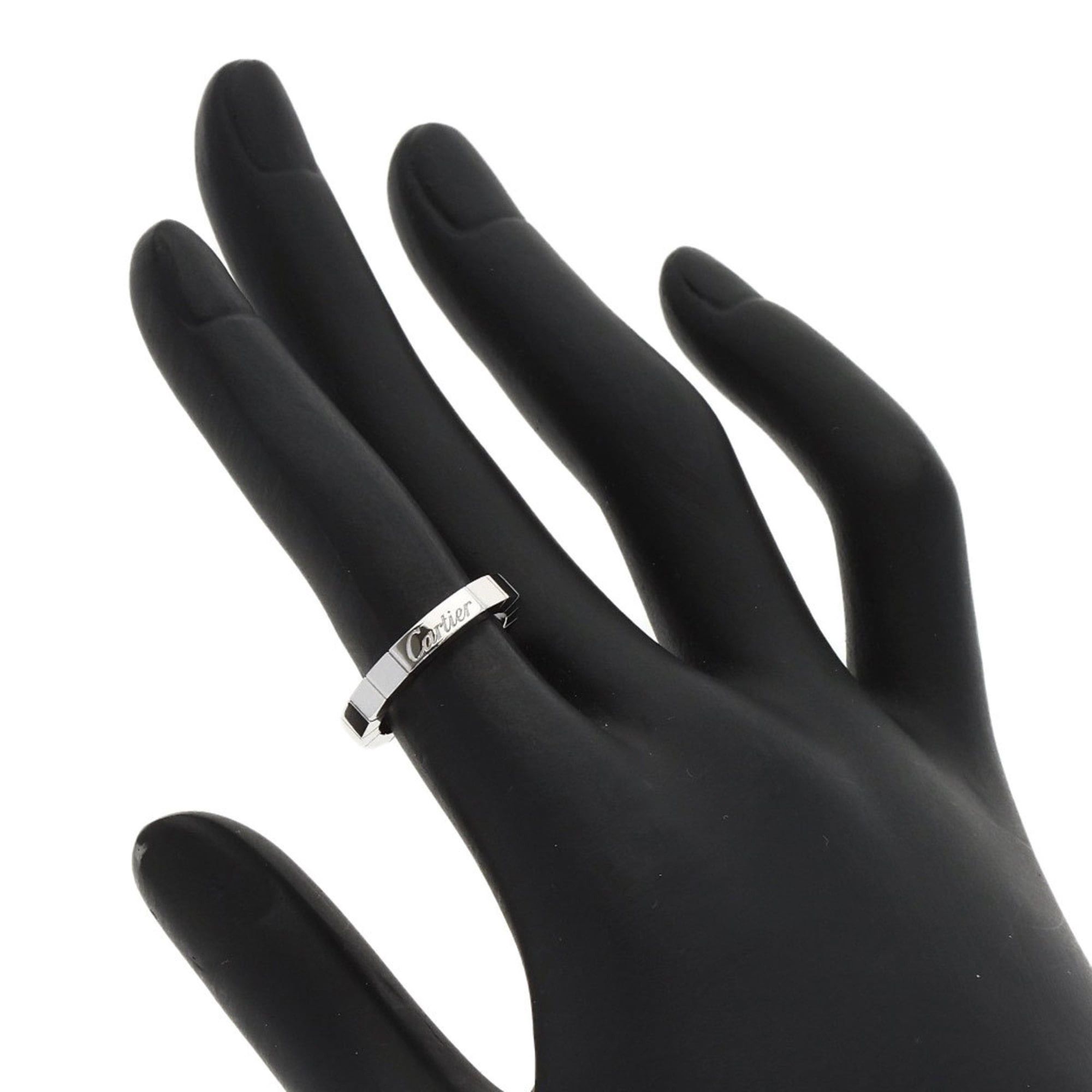 Cartier Cartier Lanieres #48 Ring, 18K White Gold, Women's. Size ONE SIZE - 5 Thumbnail