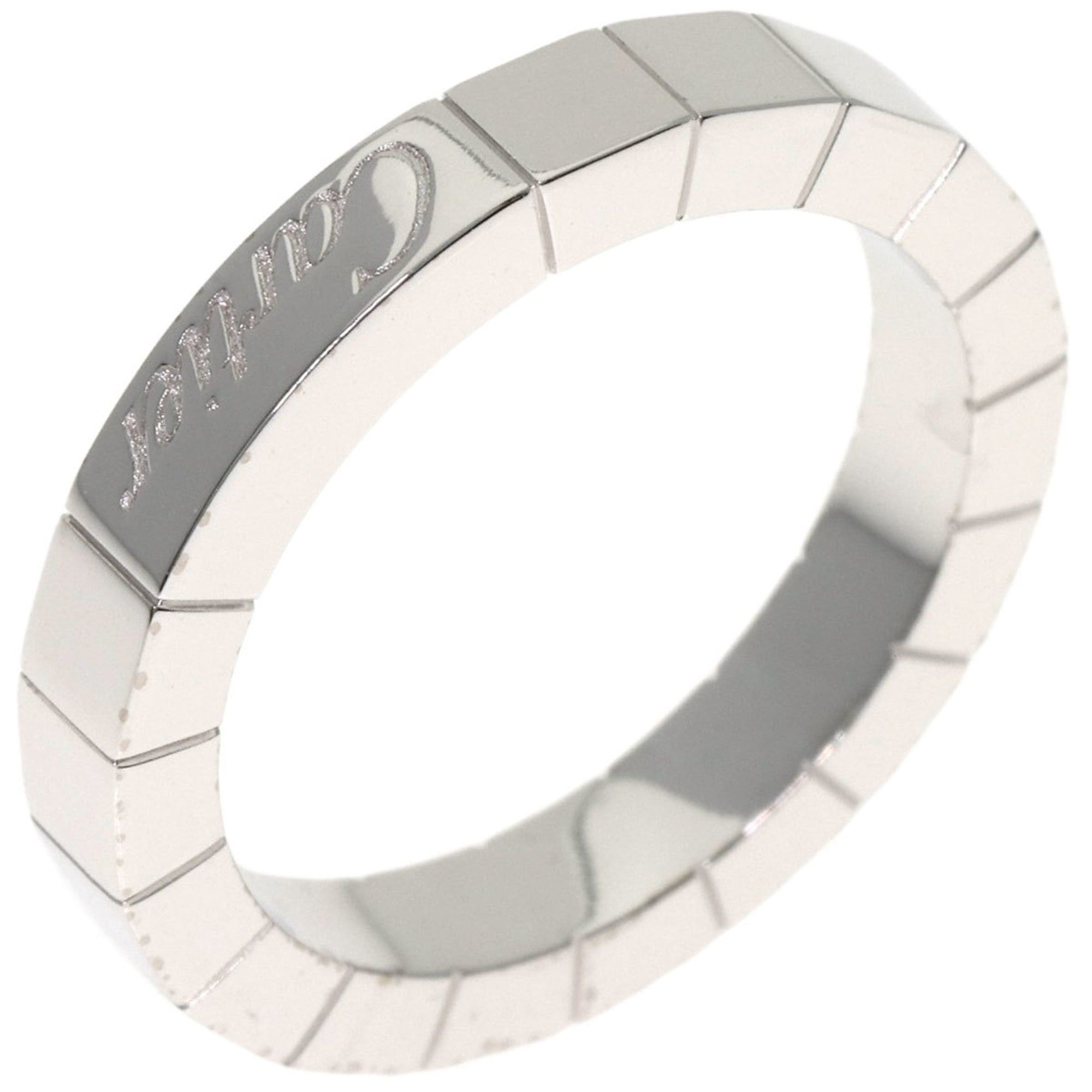 Cartier Cartier Lanieres #48 Ring, 18K White Gold, Women's. Size ONE SIZE - 2 Thumbnail
