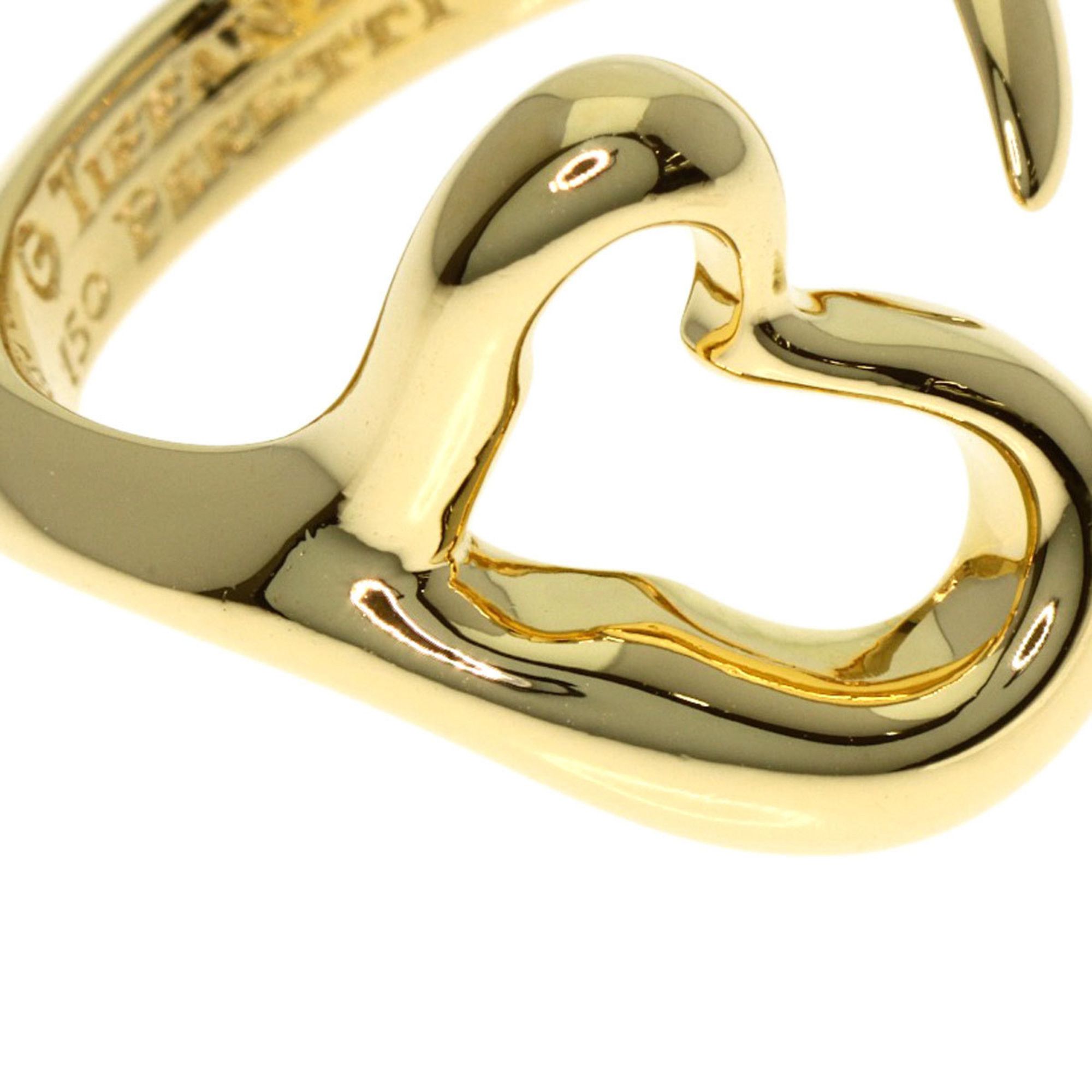 Tiffany & Co. Tiffany & Co. Open Heart Ring, 18K Yellow Gold, Women's. Size ONE SIZE - 7 Thumbnail