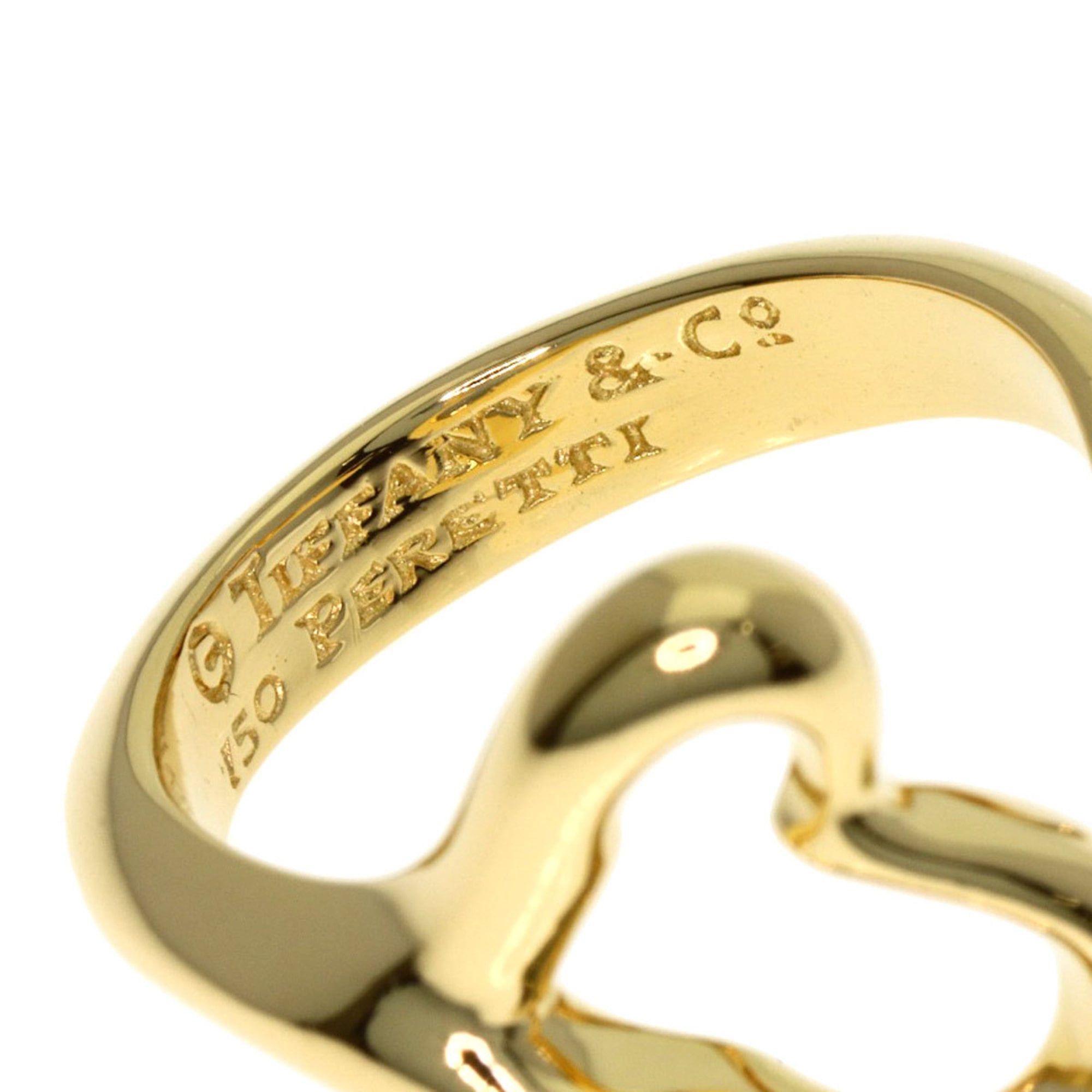 Tiffany & Co. Tiffany & Co. Open Heart Ring, 18K Yellow Gold, Women's. Size ONE SIZE - 5 Thumbnail
