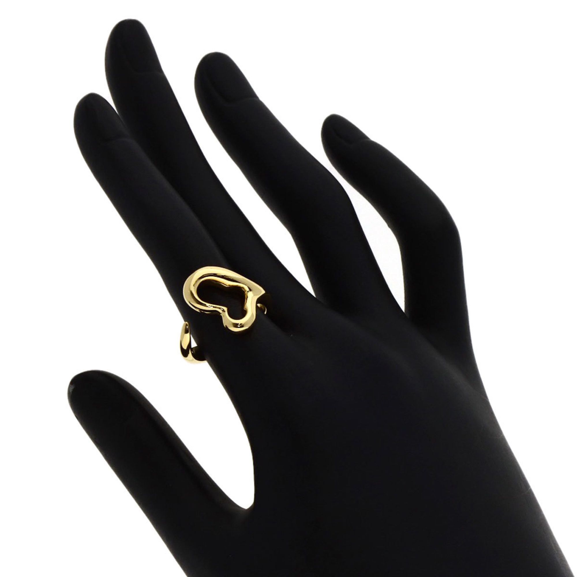 Tiffany & Co. Tiffany & Co. Open Heart Ring, 18K Yellow Gold, Women's. Size ONE SIZE - 6 Thumbnail