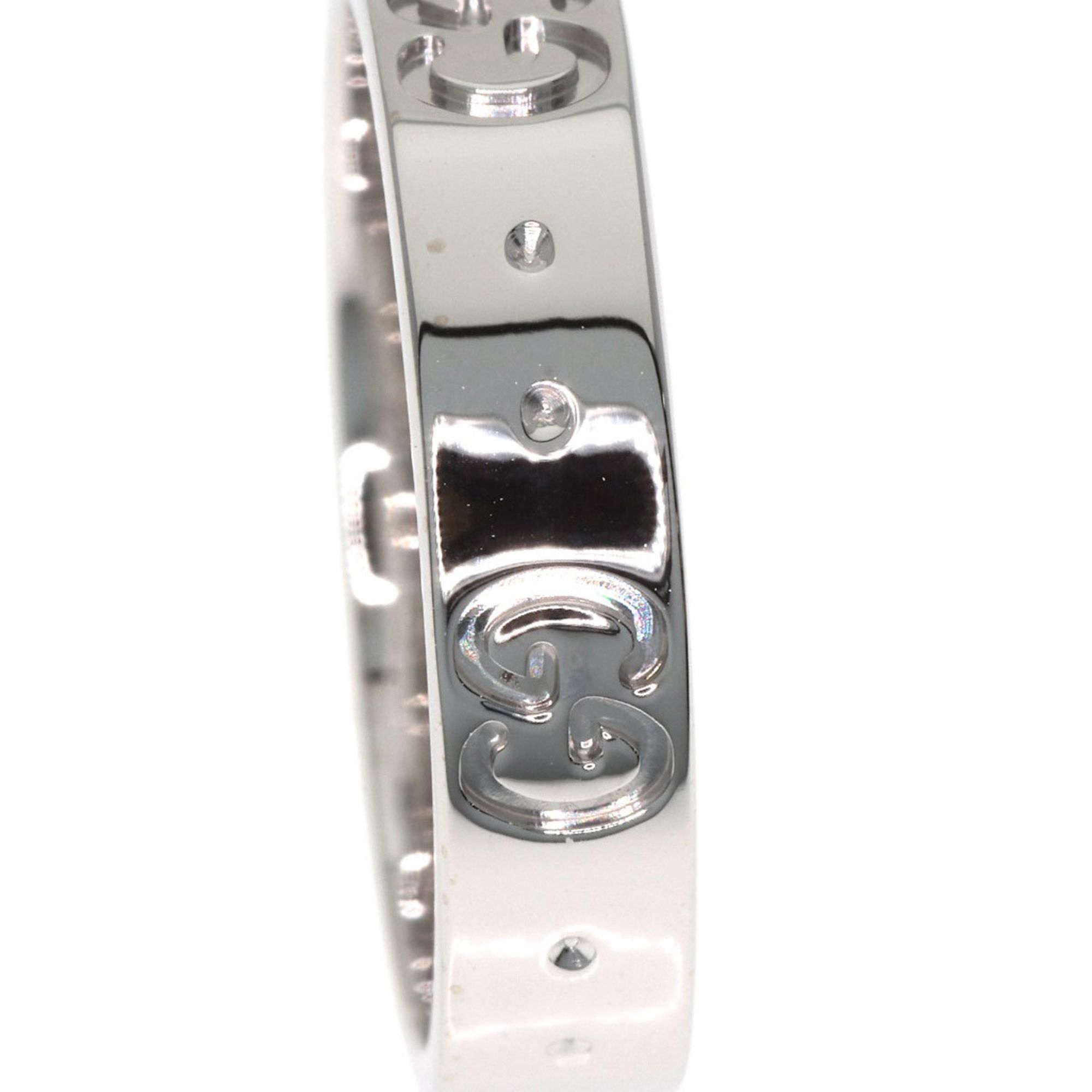 Gucci Gucci Icon #10 Ring - 18K White Gold Women's GUCCI Size ONE SIZE - 7 Thumbnail