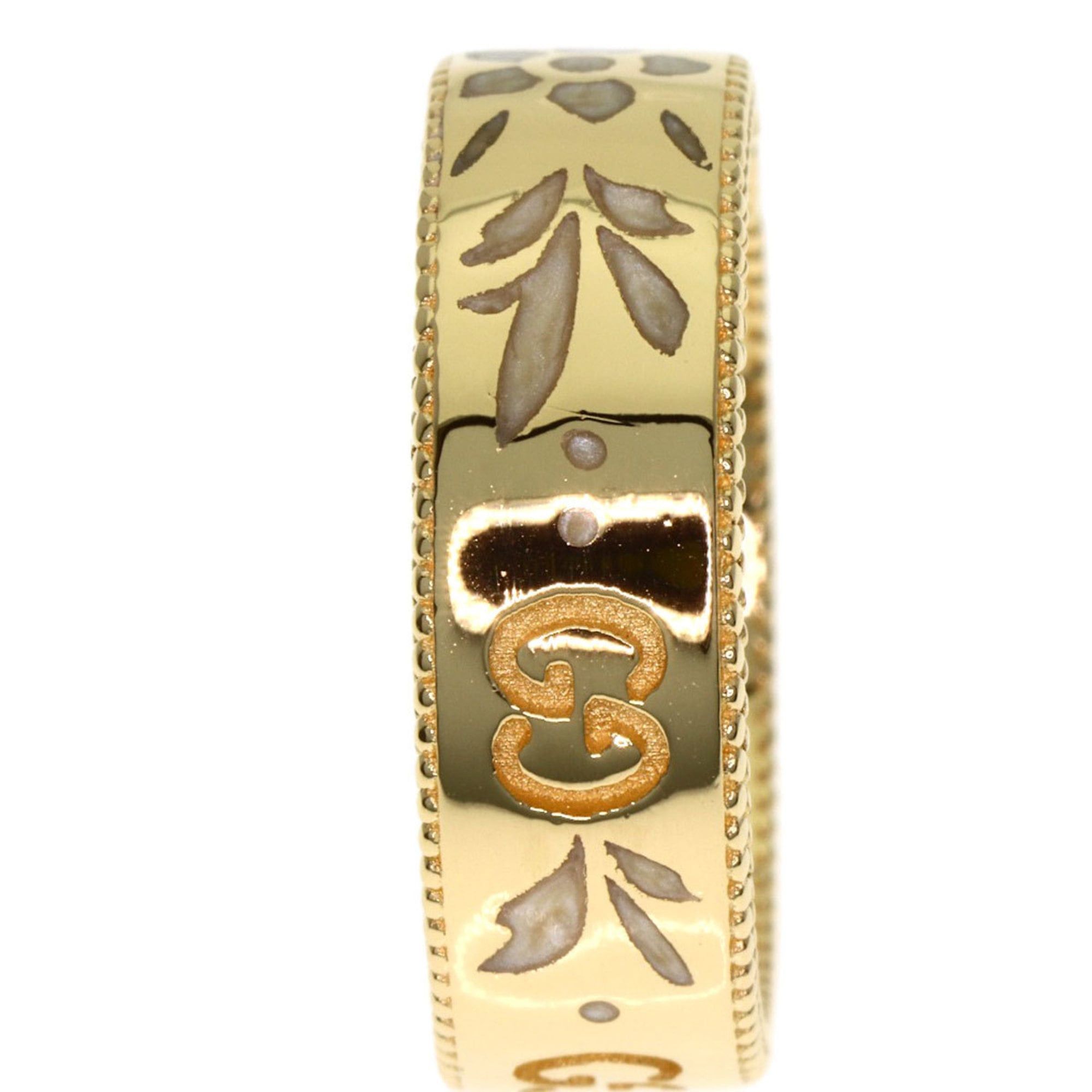 Gucci Gucci Icon Bloom Ring - 18K Yellow Gold Women's GUCCI Size ONE SIZE - 7 Thumbnail