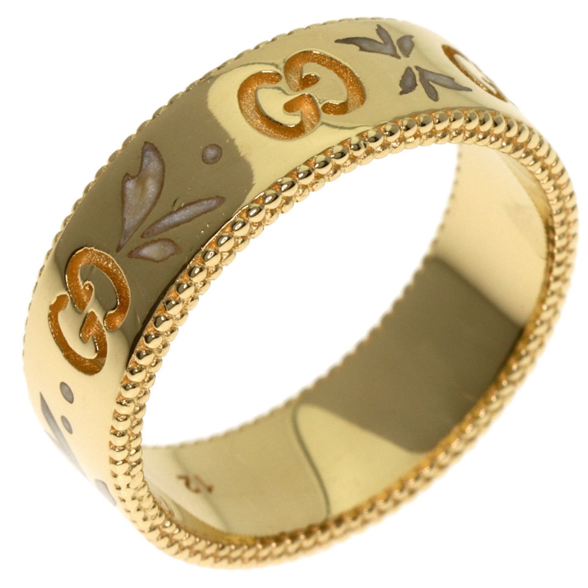 Gucci Gucci Icon Bloom Ring - 18K Yellow Gold Women's GUCCI Size ONE SIZE - 2 Thumbnail