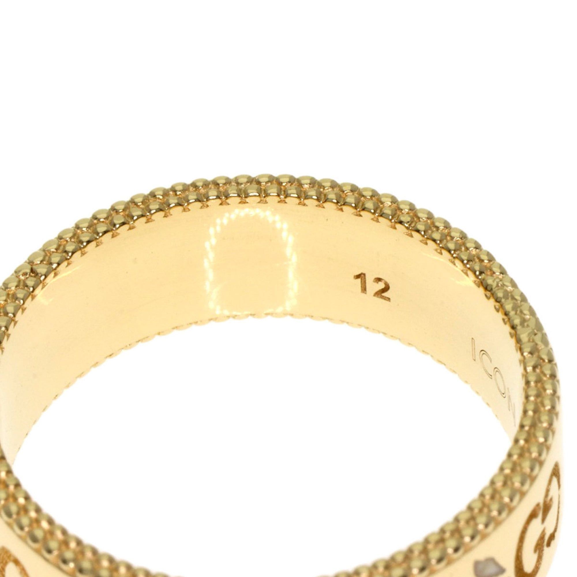 Gucci Gucci Icon Bloom Ring - 18K Yellow Gold Women's GUCCI Size ONE SIZE - 10 Thumbnail