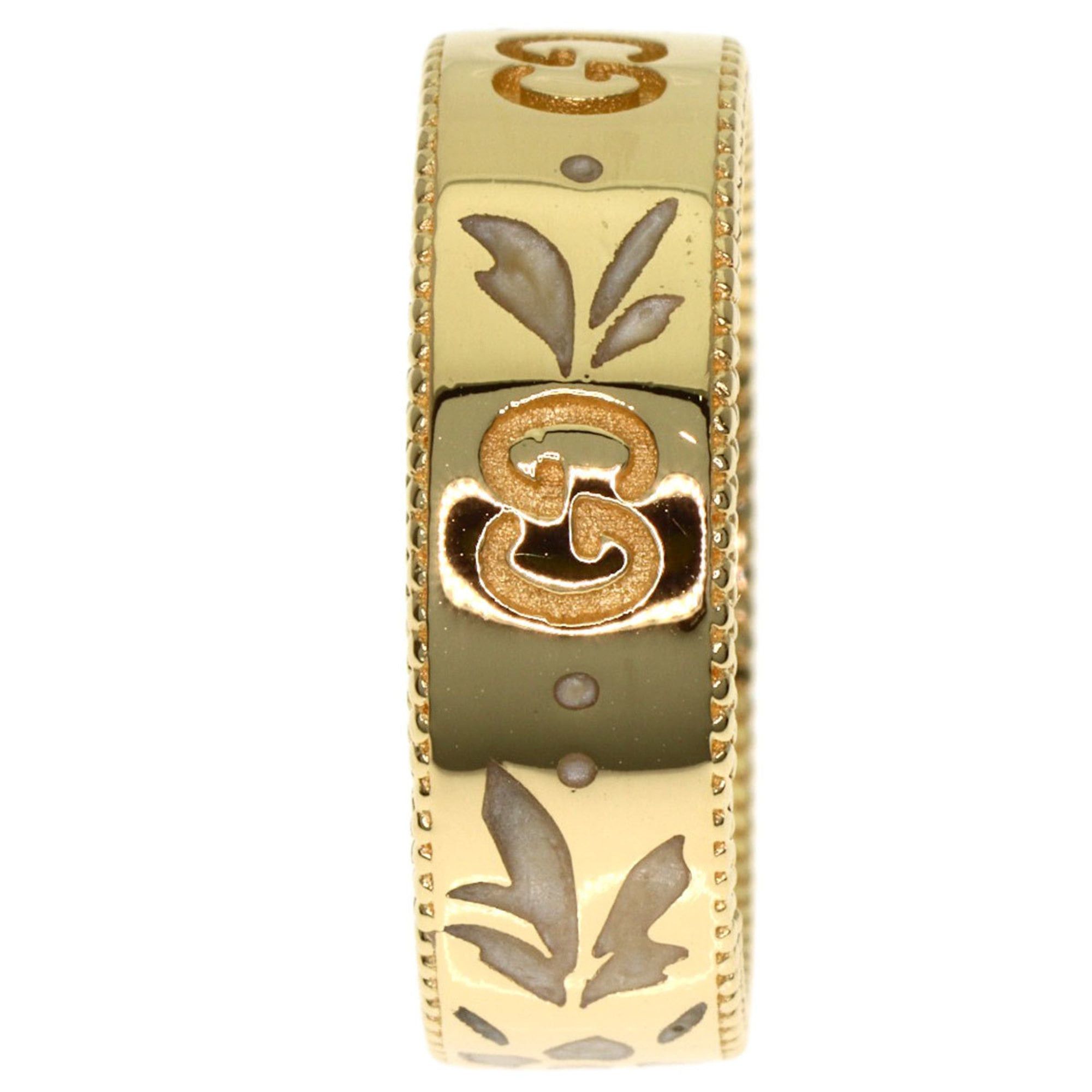Gucci Gucci Icon Bloom Ring - 18K Yellow Gold Women's GUCCI Size ONE SIZE - 3 Thumbnail