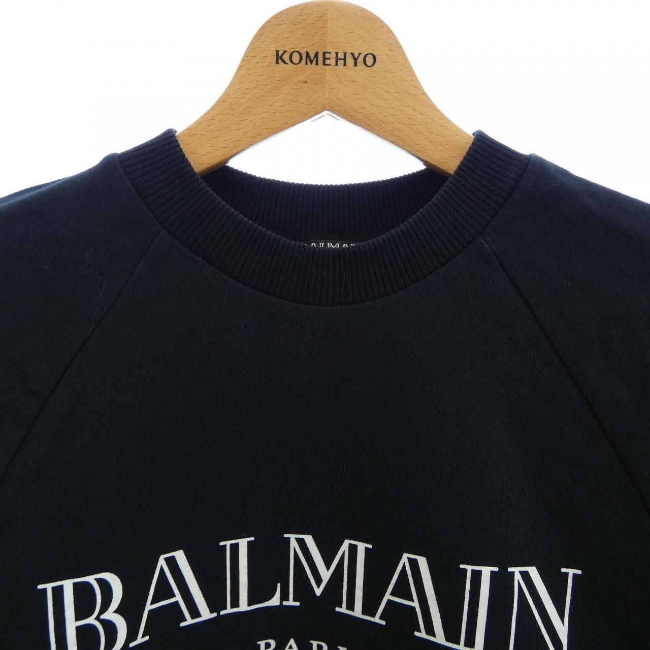 Balmain Balmain Balmain Cotton Sweatshirt Textile Sweatshirts & Hoodies DUTY FREE for USA Size ONE SIZE - 5 Thumbnail