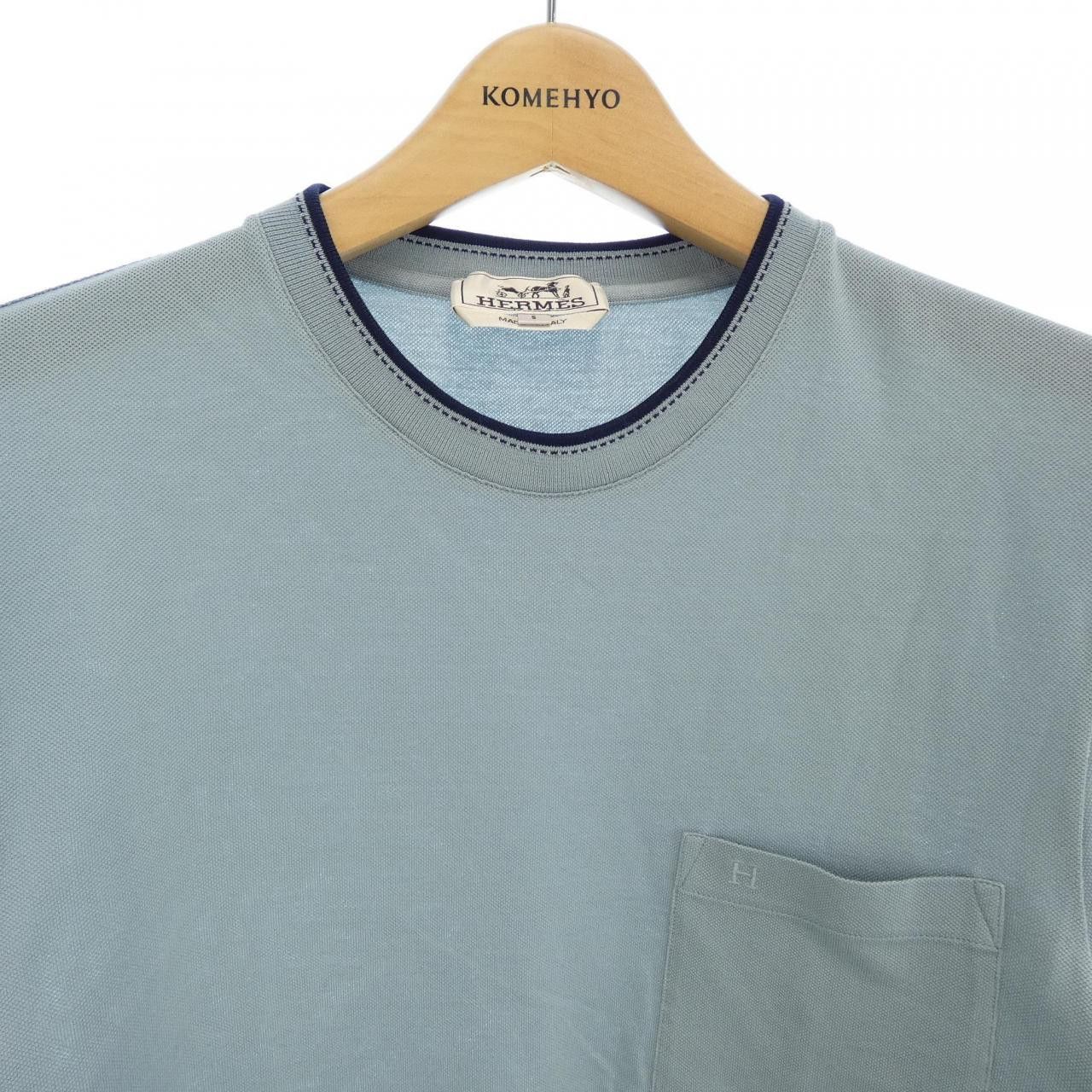 Hermes Hermes Hermes Cotton T Shirt S Textile T-Shirts DUTY FREE for USA Size ONE SIZE - 5 Thumbnail