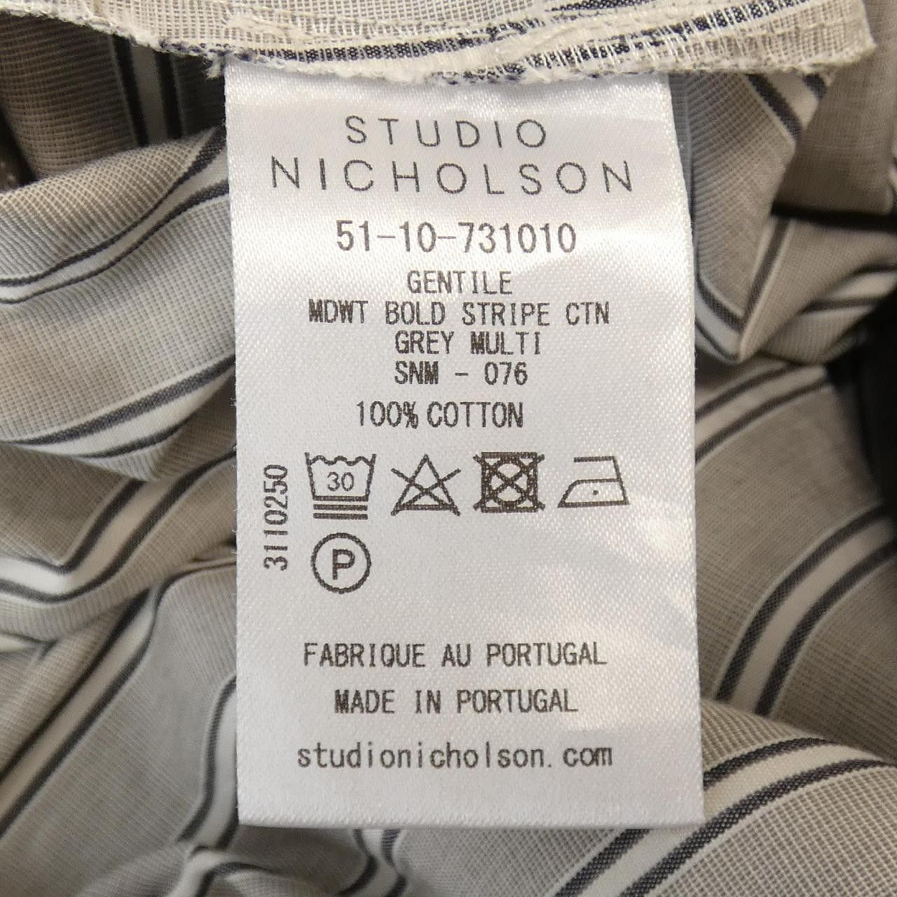 Studio Nicholson Studio Nicholson STUDIO NICHOLSON Pants Textile Pants 51-10-731010 DUTY FREE for USA Size ONE SIZE - 3 Thumbnail