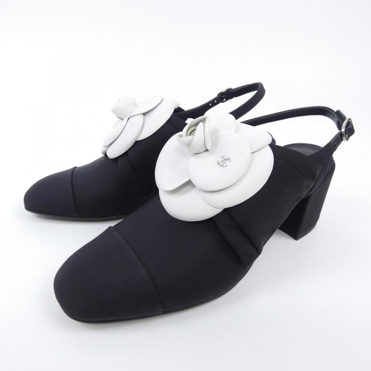 Chanel Chanel Chanel Grogren Lambskin Pumps Leather Shoes G45307X05912 DUTY FREE for USA Size ONE SIZE - 3 Thumbnail