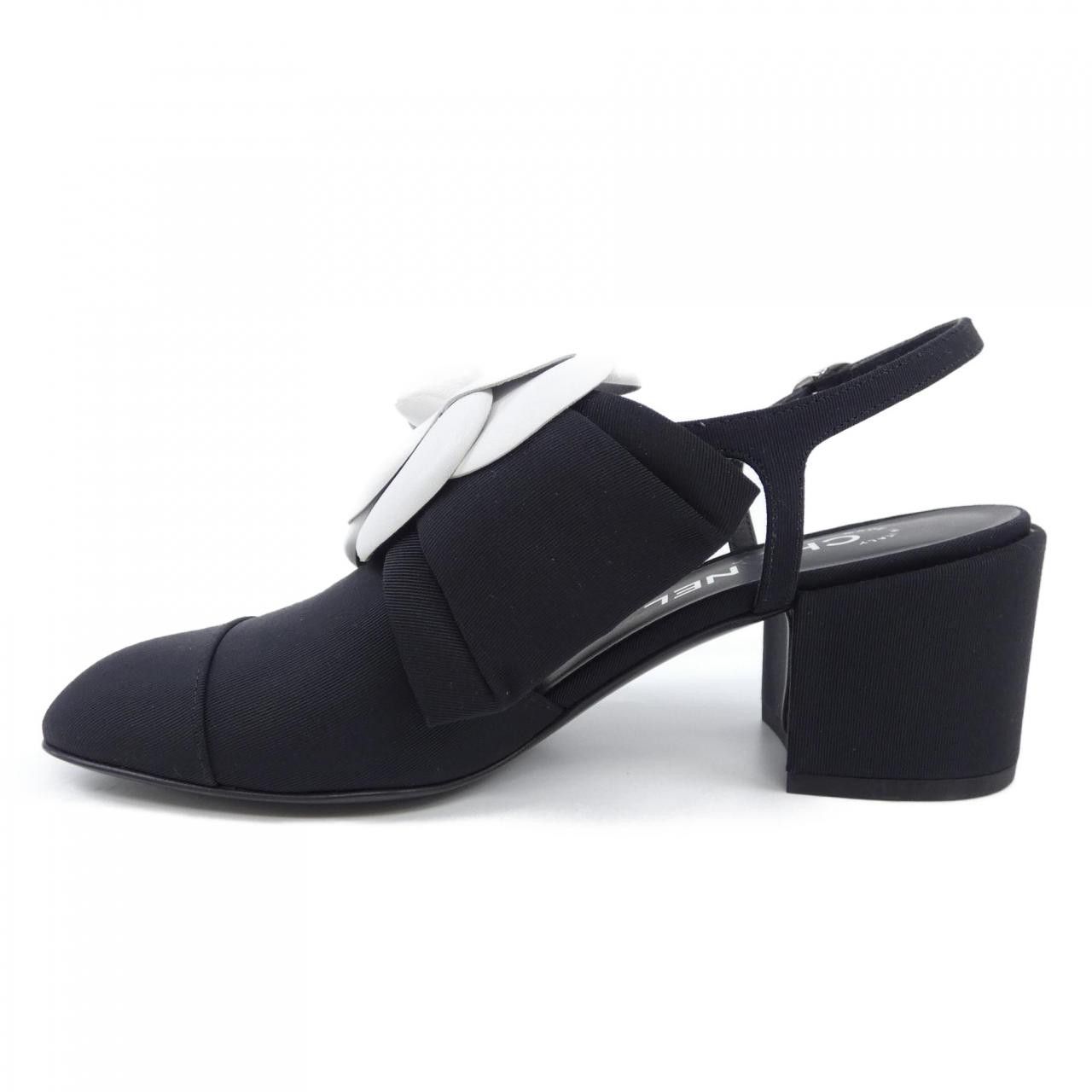 Chanel Chanel Chanel Grogren Lambskin Pumps Leather Shoes G45307X05912 DUTY FREE for USA Size ONE SIZE - 2 Thumbnail