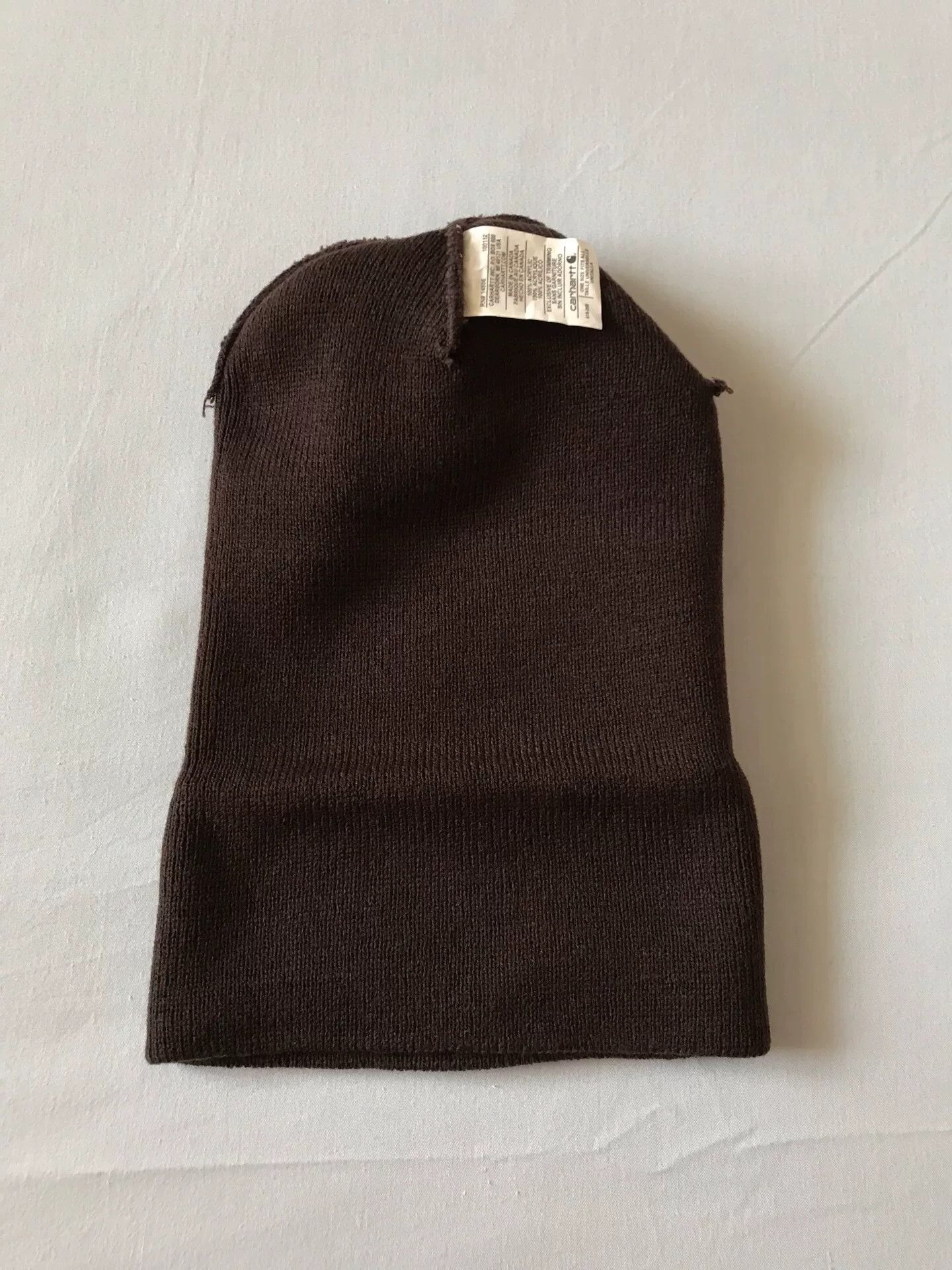 Carhartt Carhartt A18 DKB Brown Knit Beanie Size ONE SIZE - 4 Thumbnail