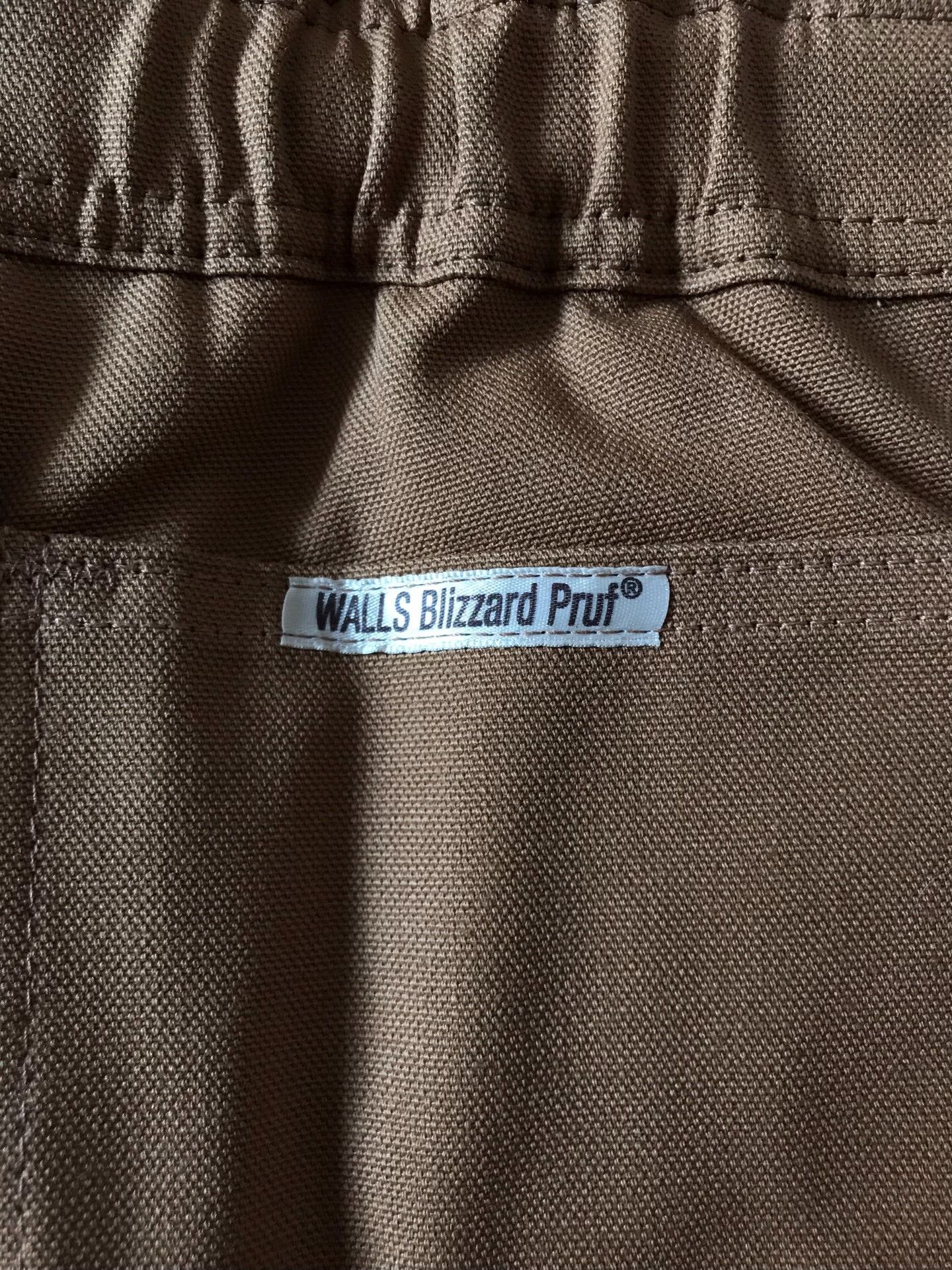 Walls 1980s USA Walls Brown Quilted Canvas Coverall Size US 31 - 5 Thumbnail