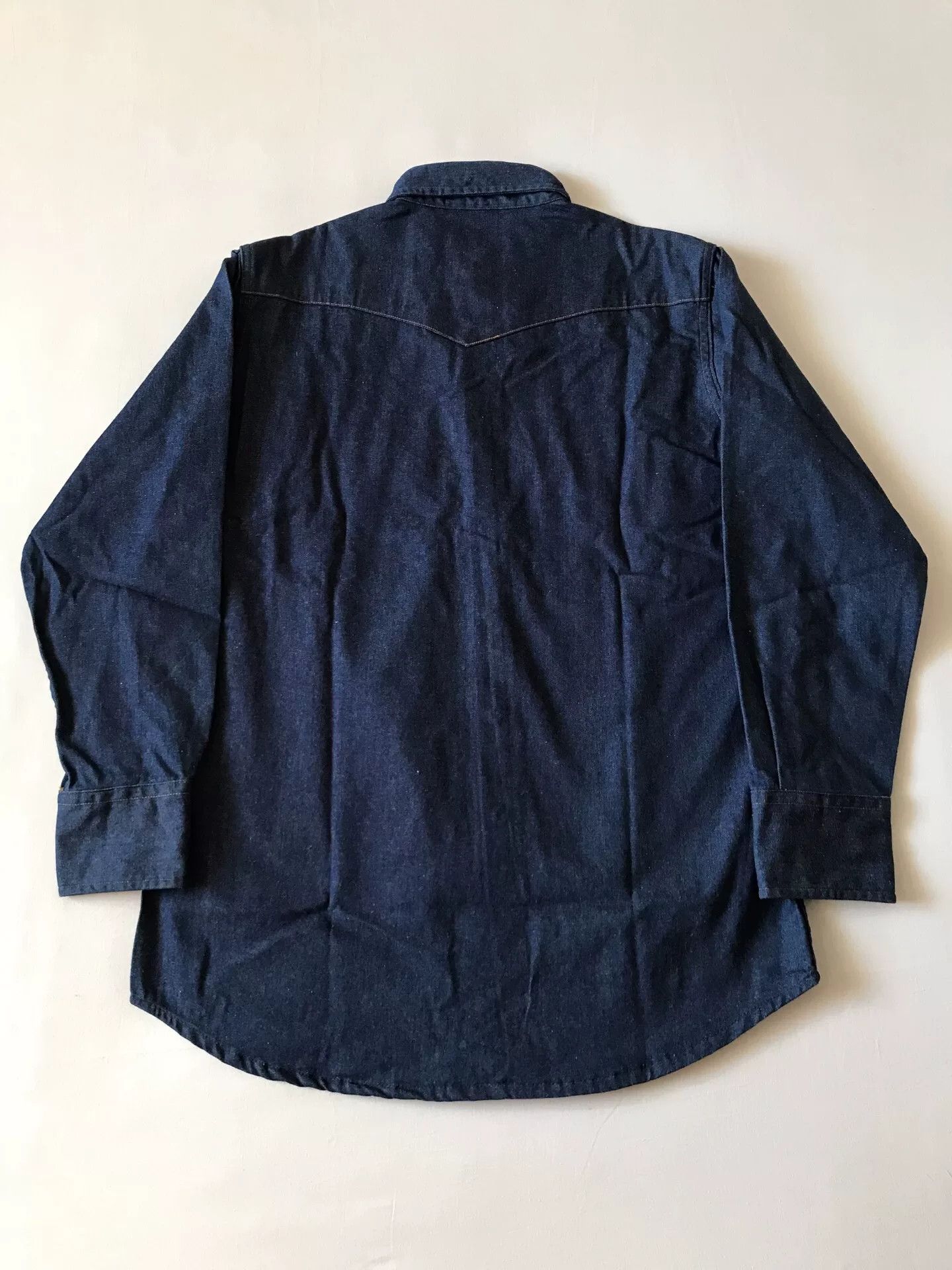 Carhartt 90s Carhartt SU008 Western Denim Shirt Size US M / EU 48-50 / 2 - 2 Thumbnail