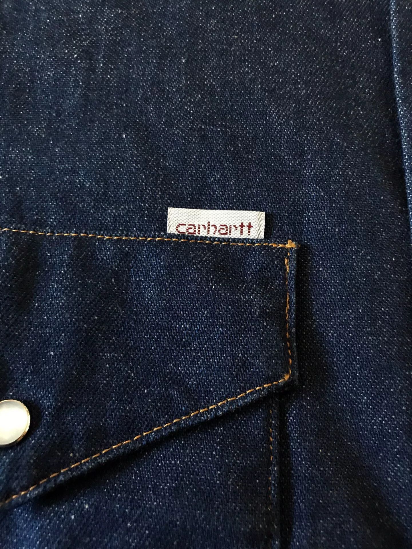 Carhartt 90s Carhartt SU008 Western Denim Shirt Size US M / EU 48-50 / 2 - 8 Thumbnail